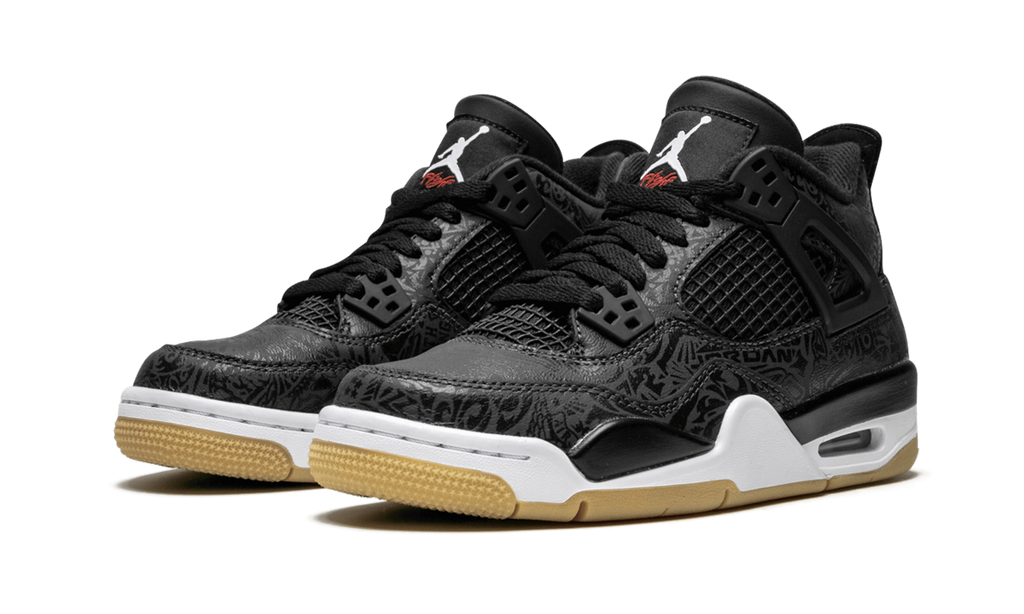 Air Jordan 4 Retro SE GS "Laser Black/Gum" CI2970 001