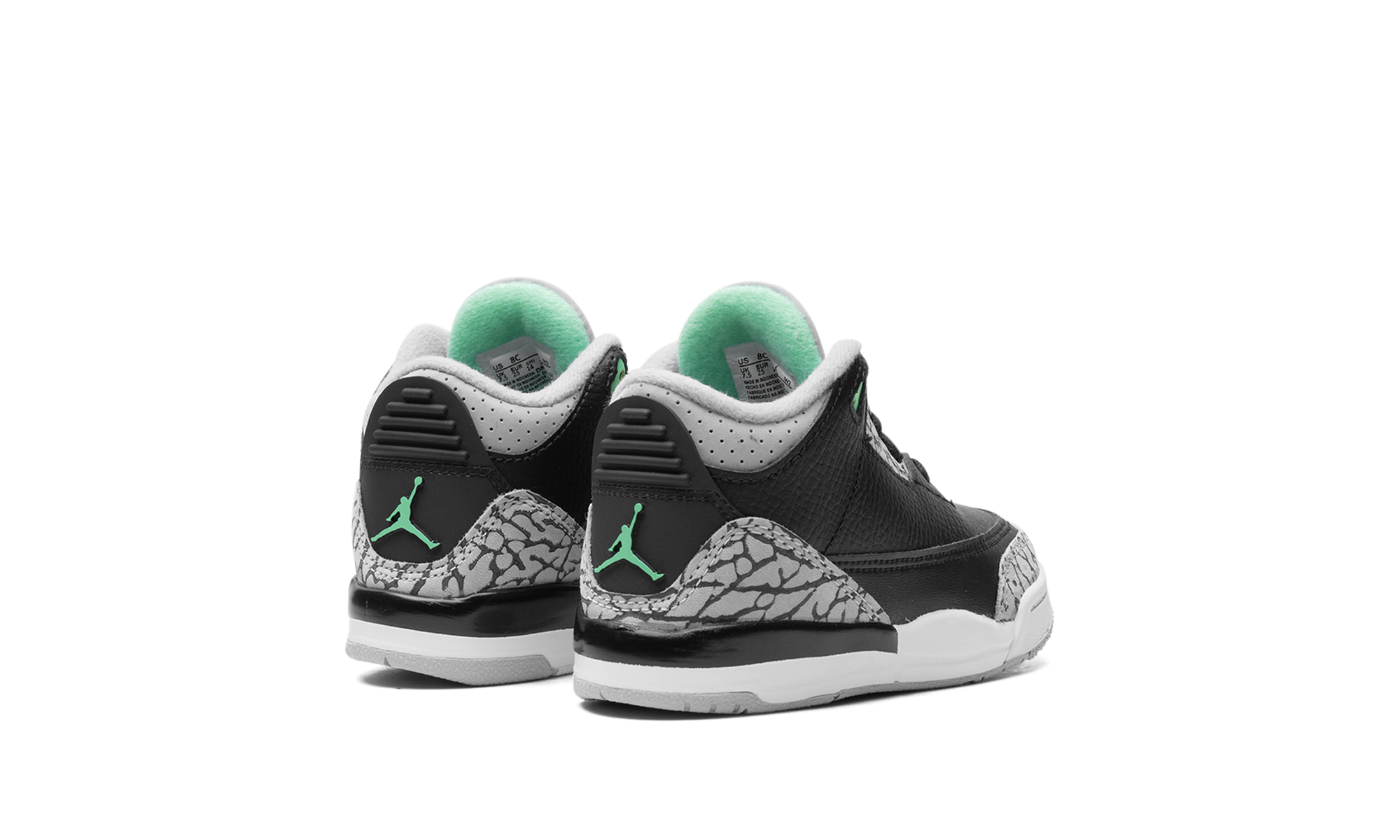 Air Jordan 3 TD "Green Glow" DM0968 031
