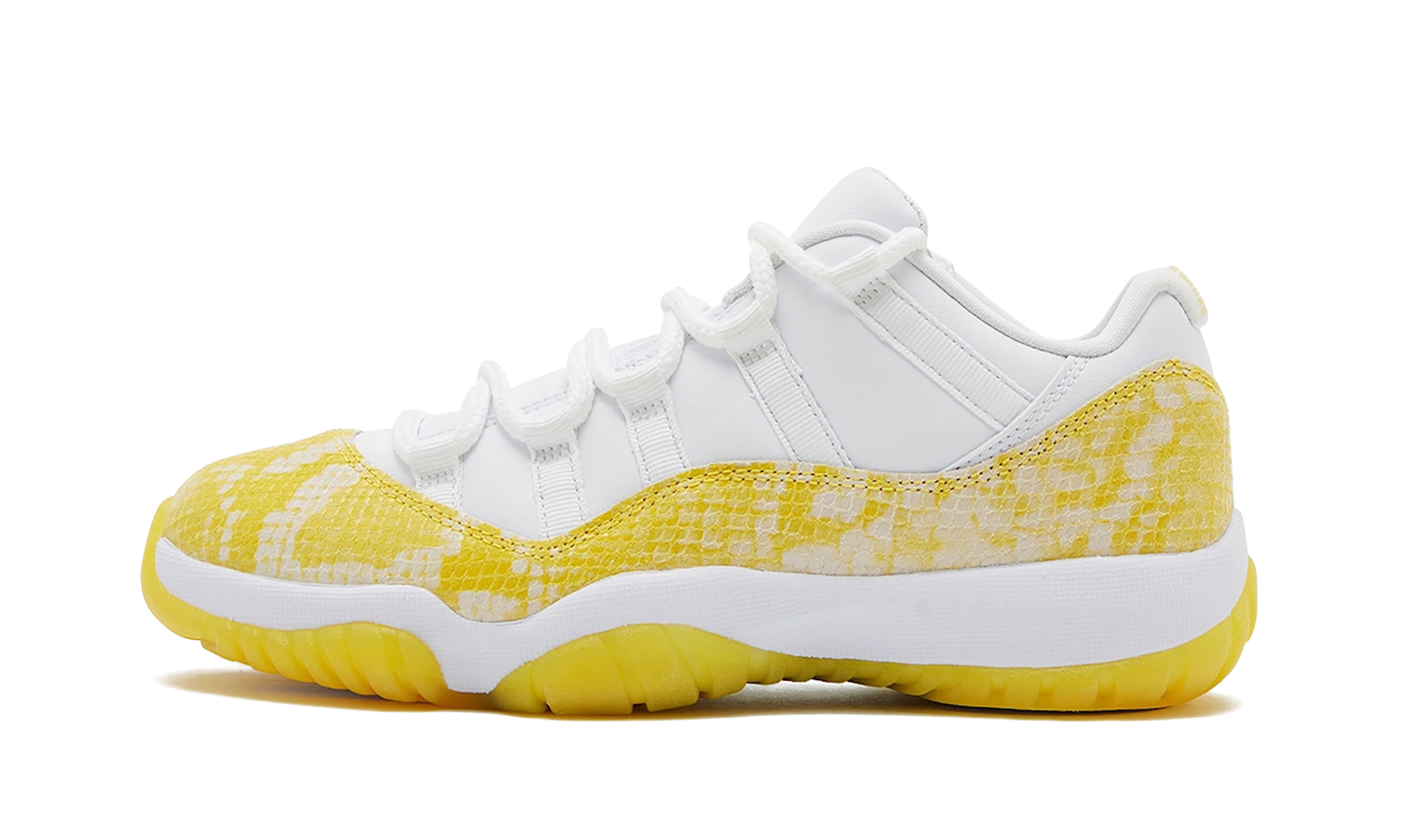 AIR JORDAN 11 LOW WMNS "Yellow Snakeskin" AH7860 107