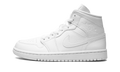 AIR JORDAN 1 MID WMNS "Triple White 2022" DV0991 111