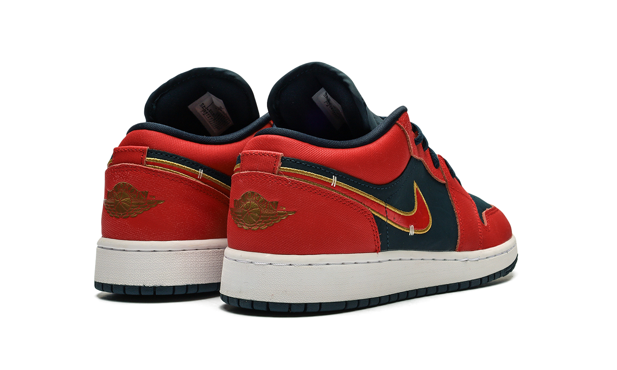 Jordan 1 Low GS "Armory Navy Sport Red" FQ7380 400