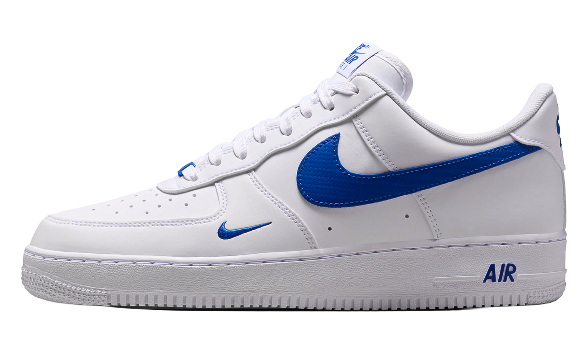 Air Force 1 Low '07 "Carbon Fiber Swoosh White Game Royal" IV5732 100