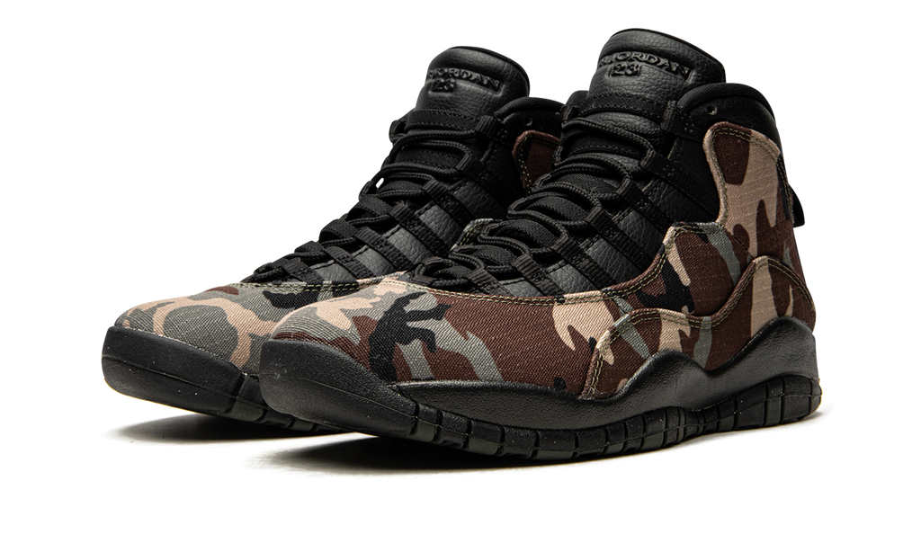 Air Jordan 10 "Woodland Camo" 310805 201