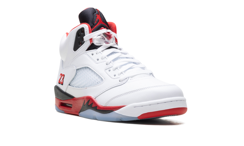 Air Jordan 5 "Fire Red - Black Tongue (2025)" HQ7978 101