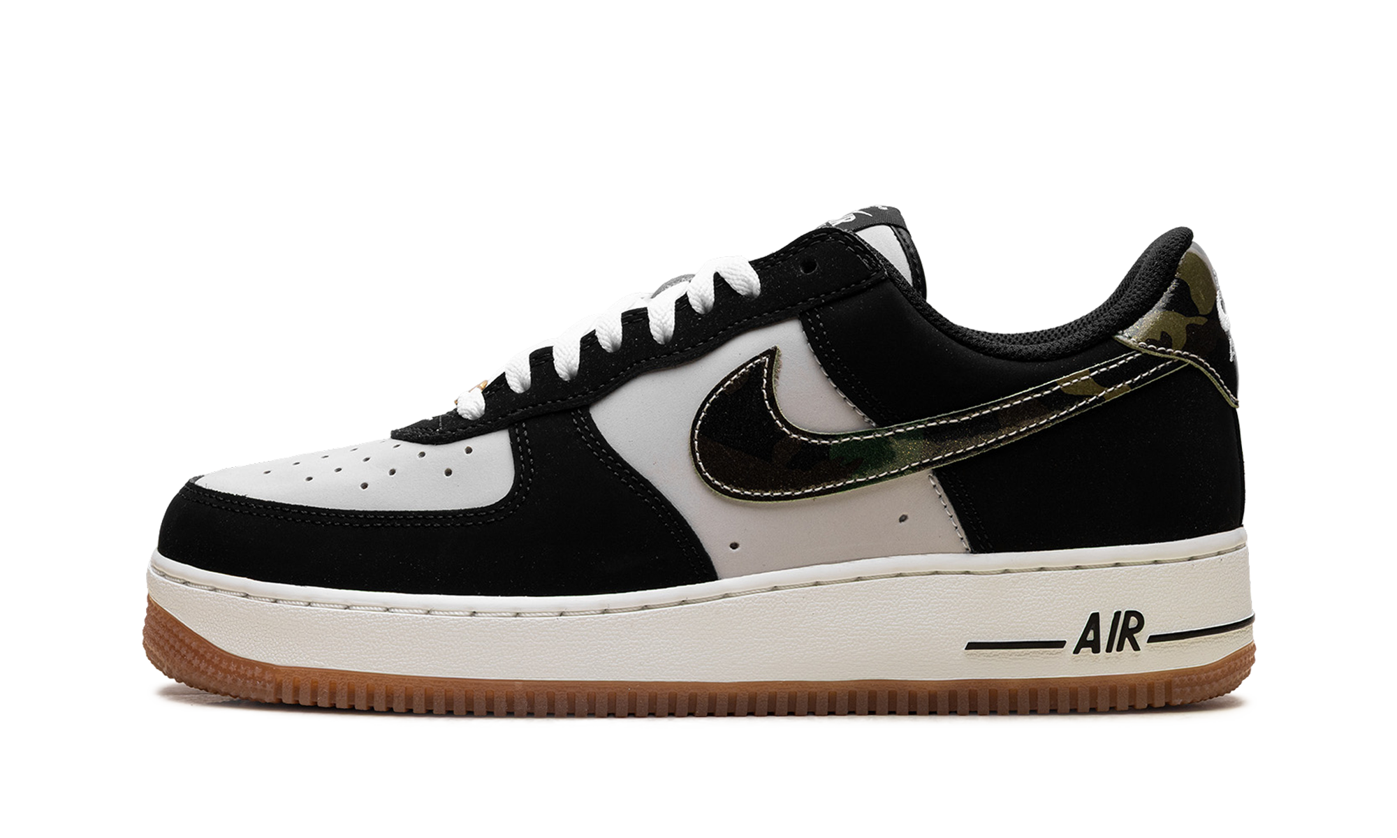 Air Force 1 Low '07 LV8 "Black Patent Camo Swoosh" HQ1967 100