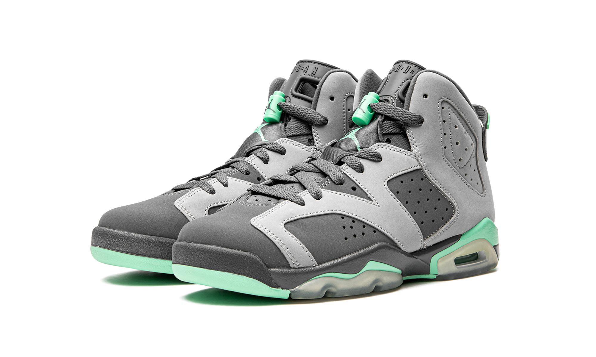 Air Jordan 6 Retro GS "Green Glow" 543390 005