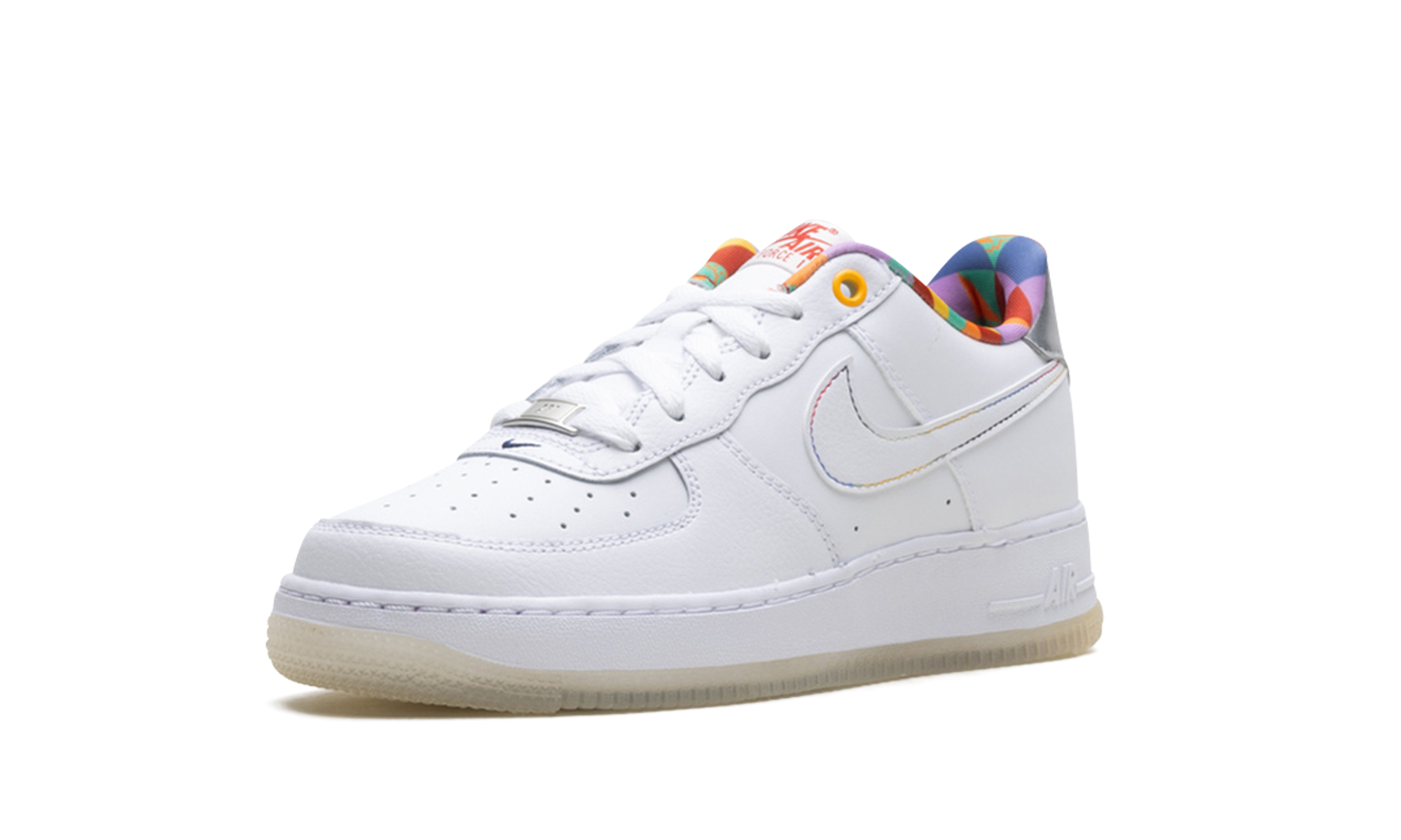 Air Force 1 Low LV8 GS "White Playful Print" FN8912 111