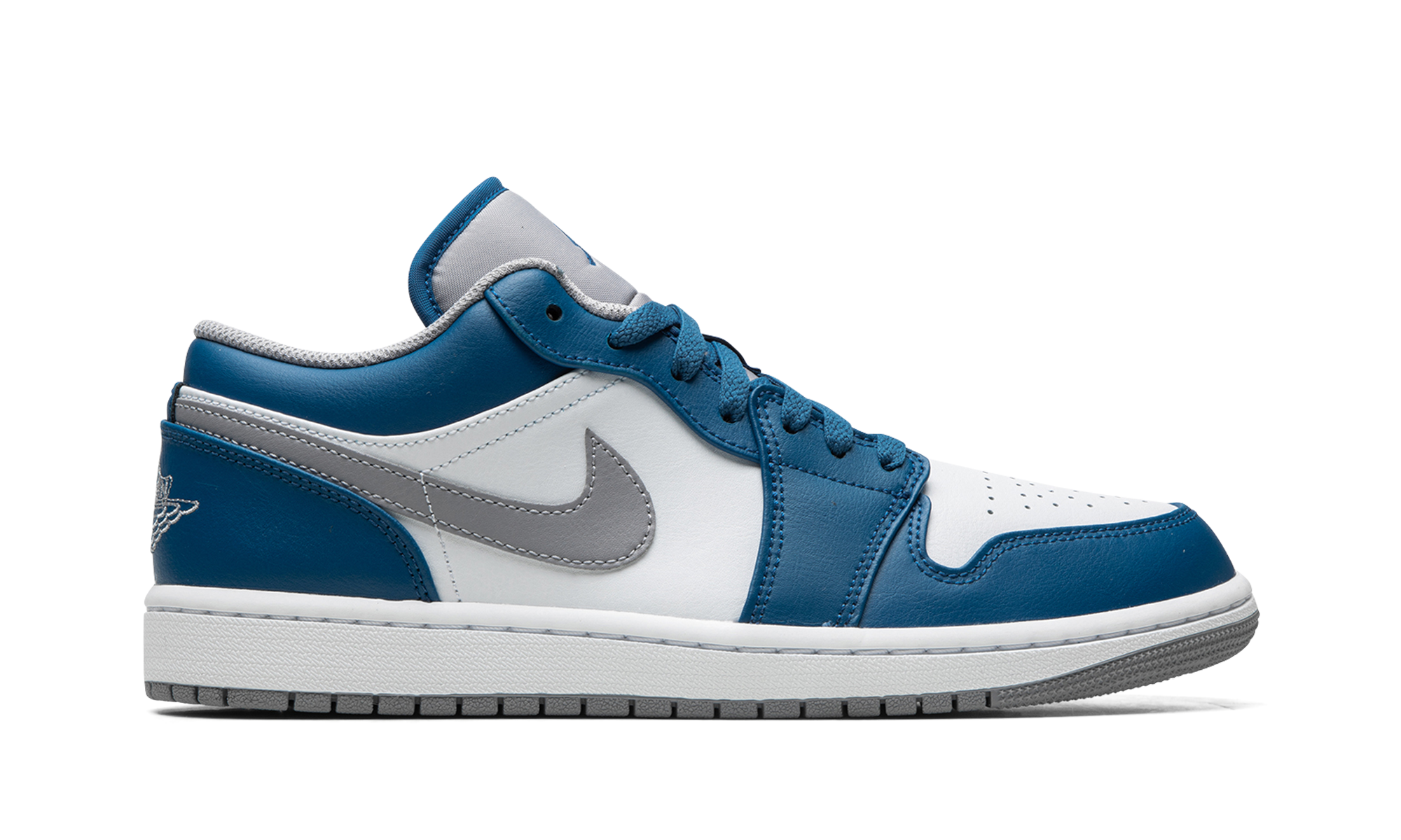 Air Jordan 1 Low "True Blue" 553558 412