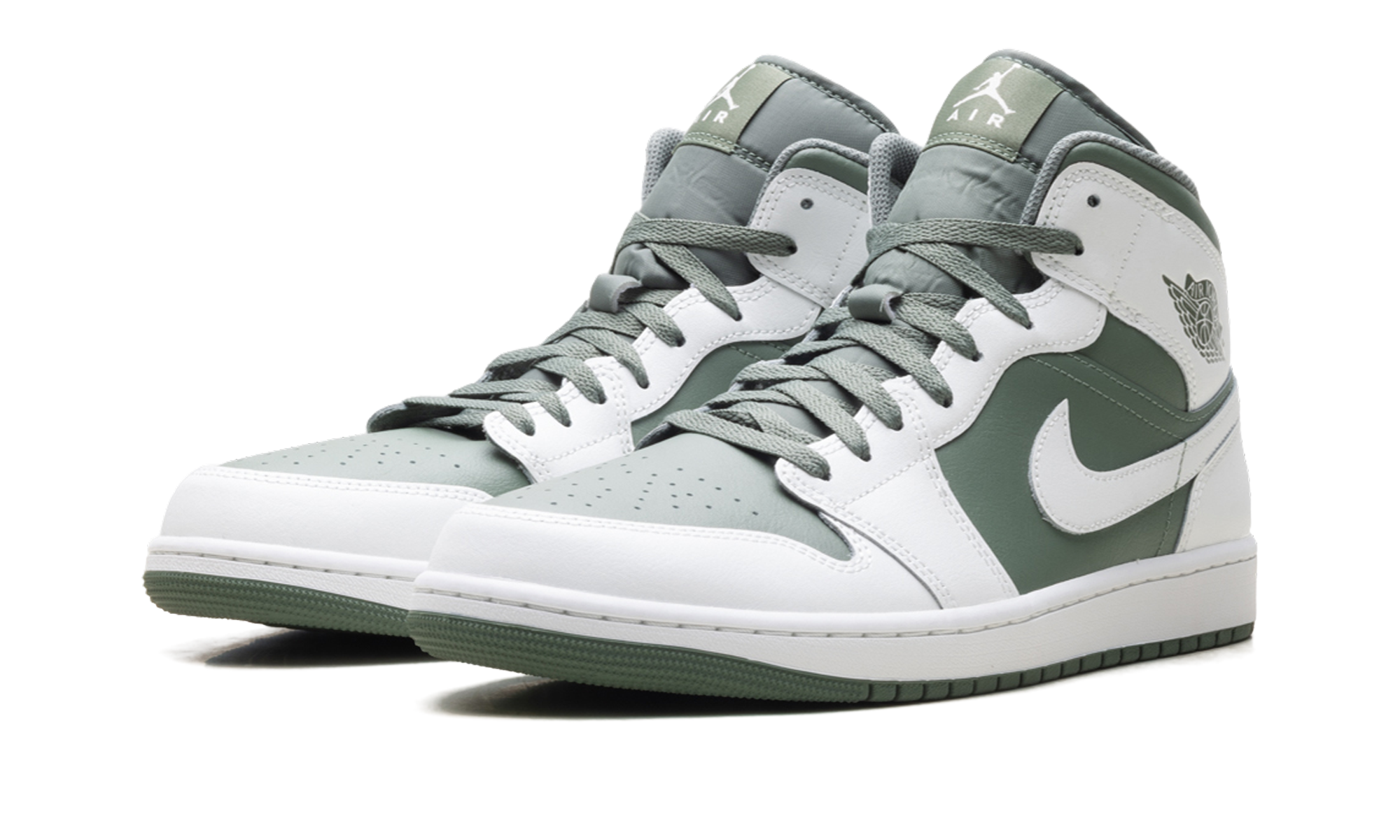 Air Jordan 1 Mid "Summit White / Vintage Lichen" DQ8426 107