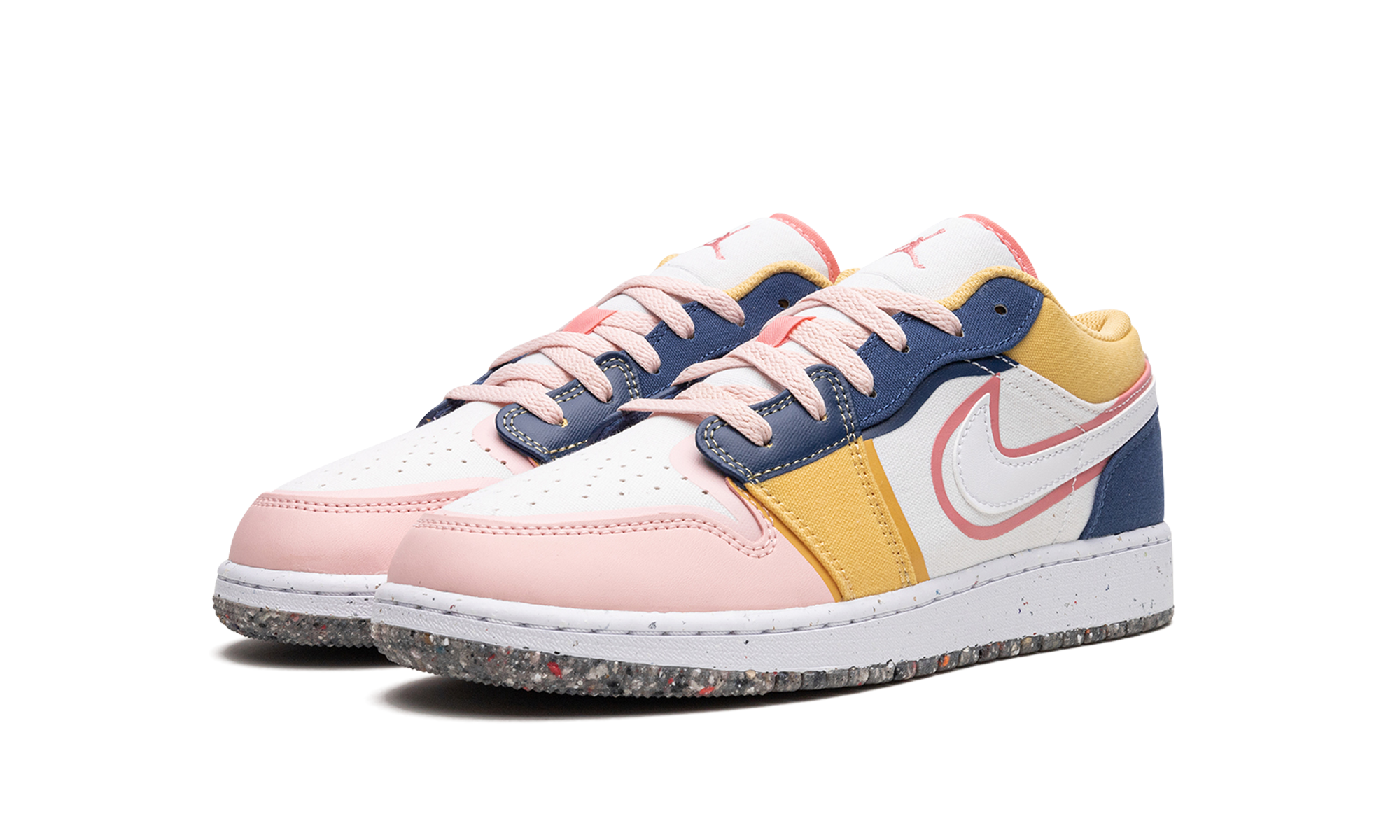 Air Jordan 1 Low SE GS "Multicolor Canvas" DV1323 100