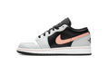 Jordan 1 Low GS "Black Grey Pink" 553560 062