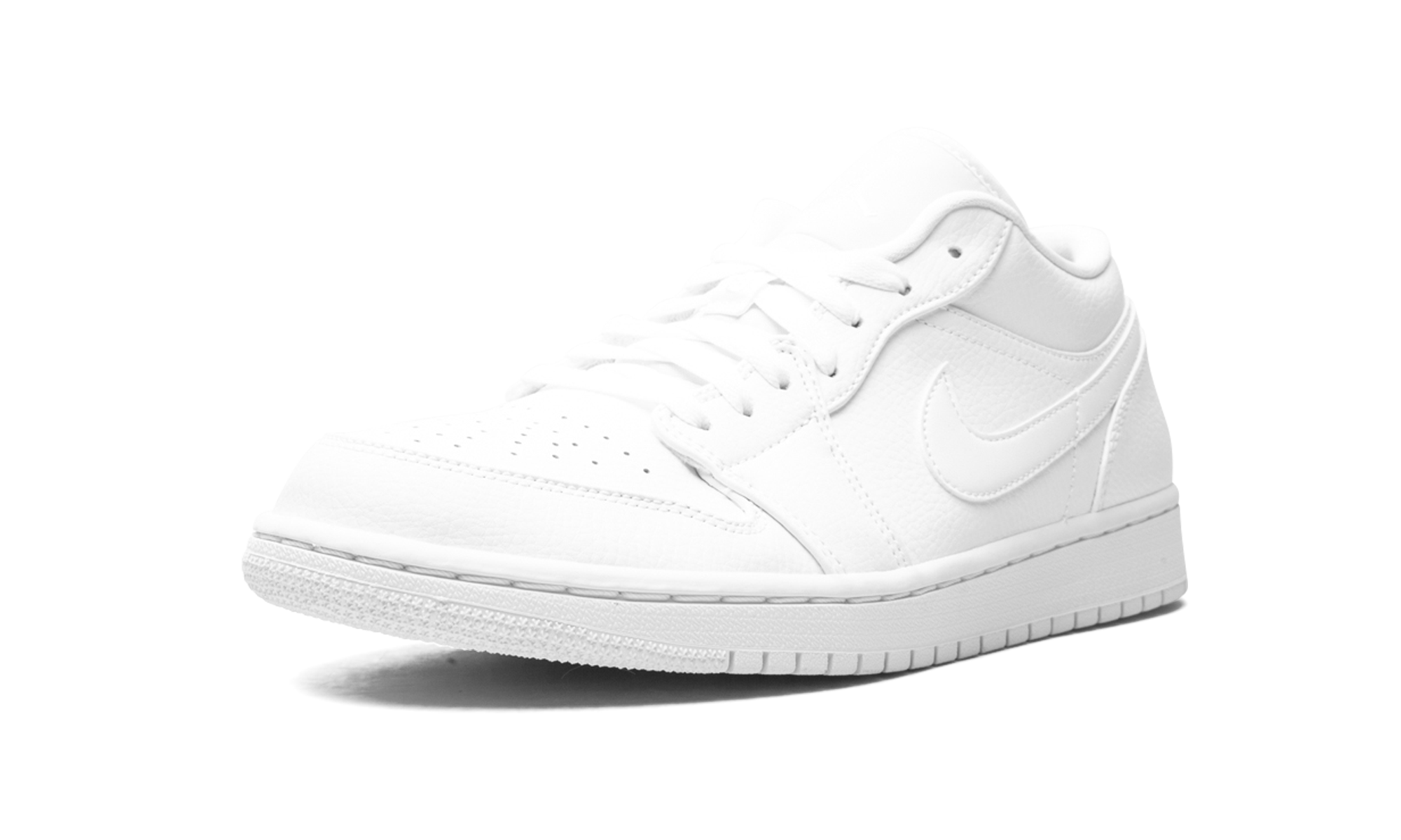 Air Jordan 1 Low "WHITE / WHITE-WHITE" 553558 112