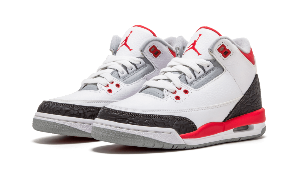 Air Jordan 3 Retro GS "Fire Red" 398614 120