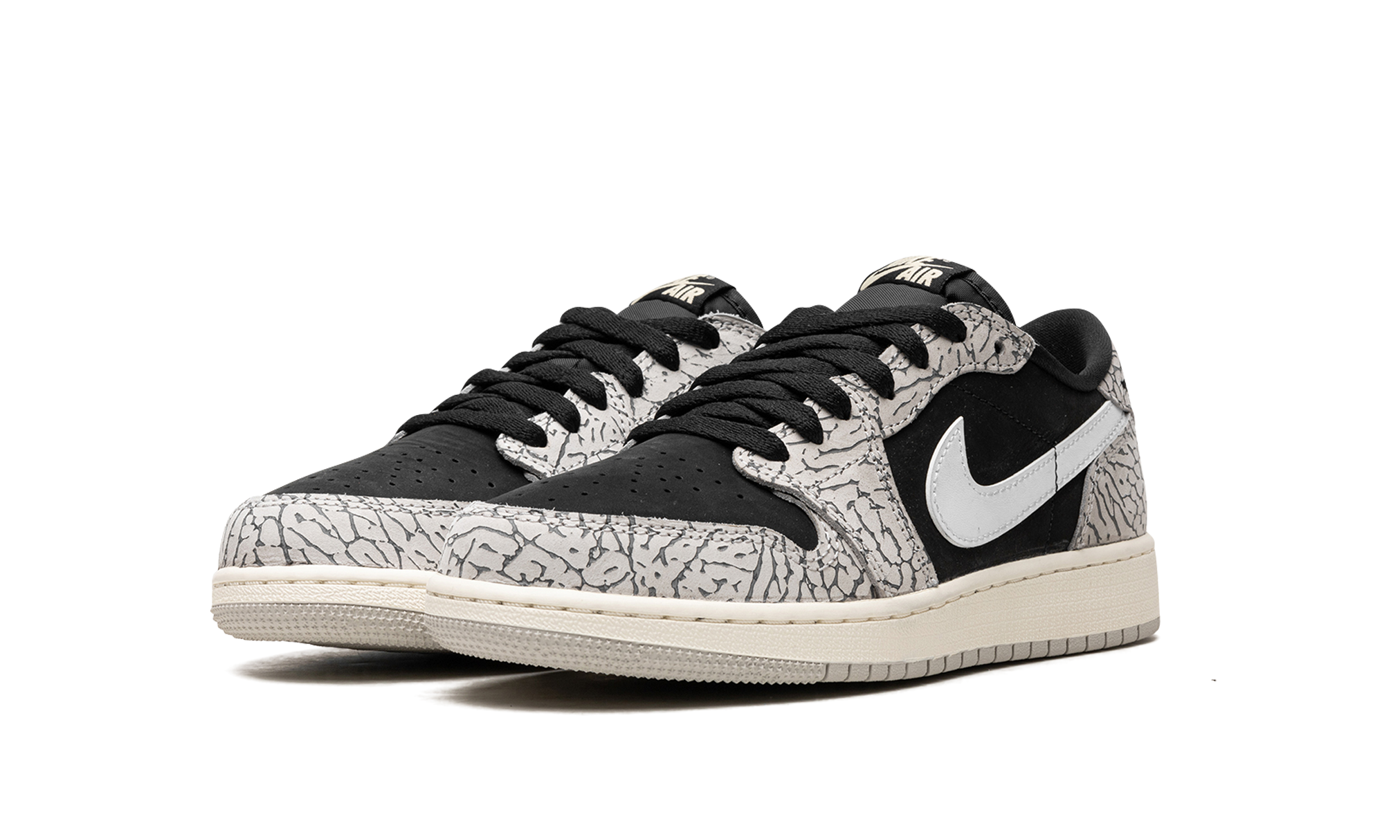 Air Jordan 1 Low GS "Elephant Print" CZ0858 001