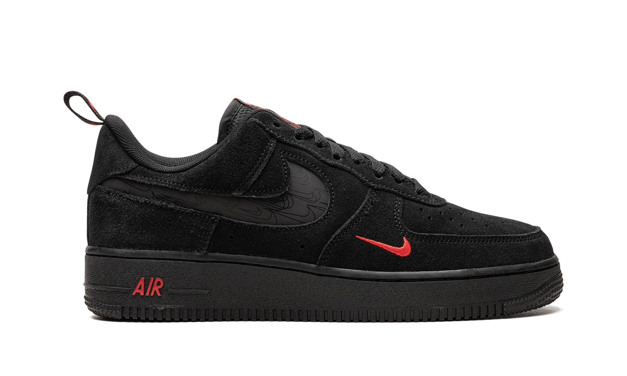 Air Force 1 Low "Multi Swoosh Black Crimson" DZ4514 001
