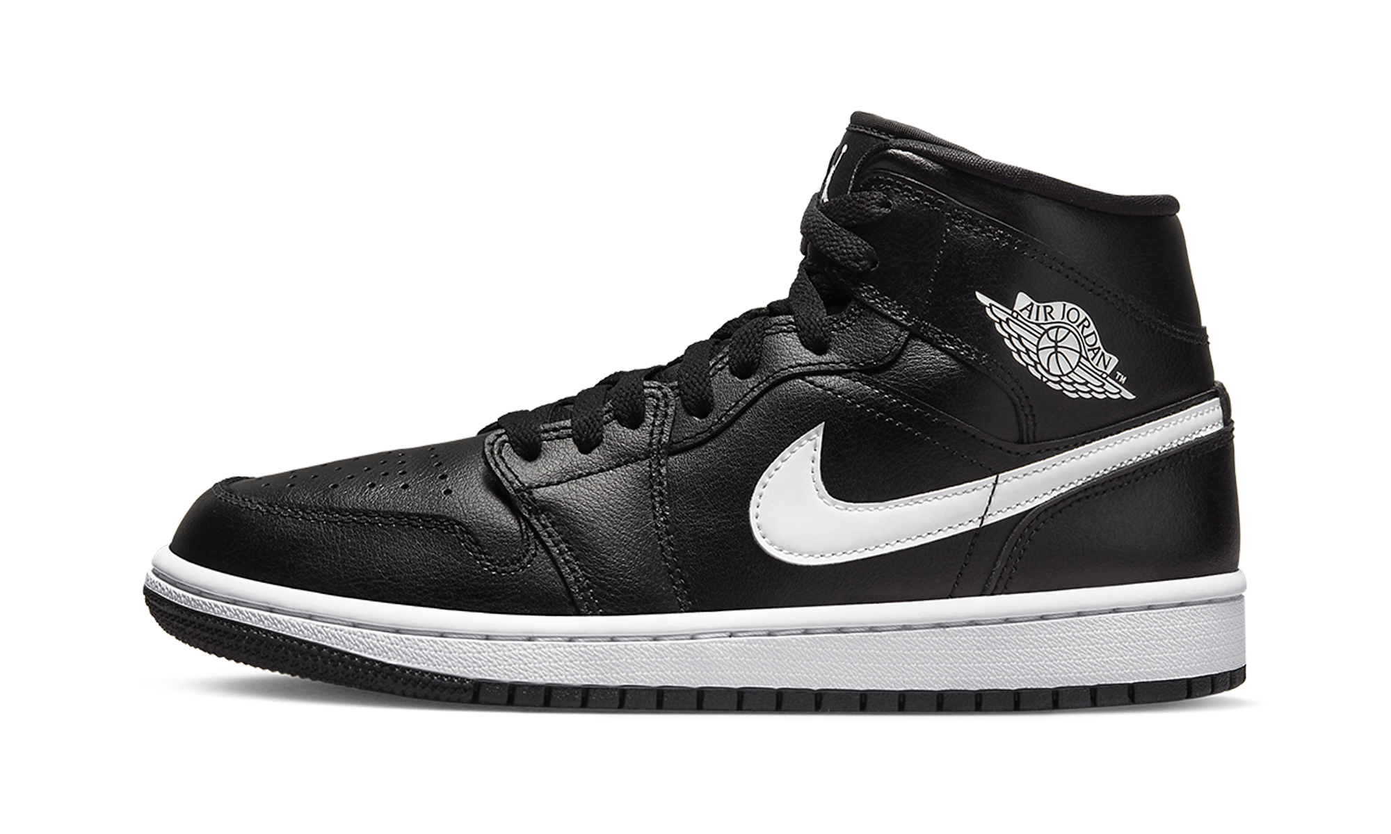 AIR JORDAN 1 MID WMNS "Black / White" DV0991 001