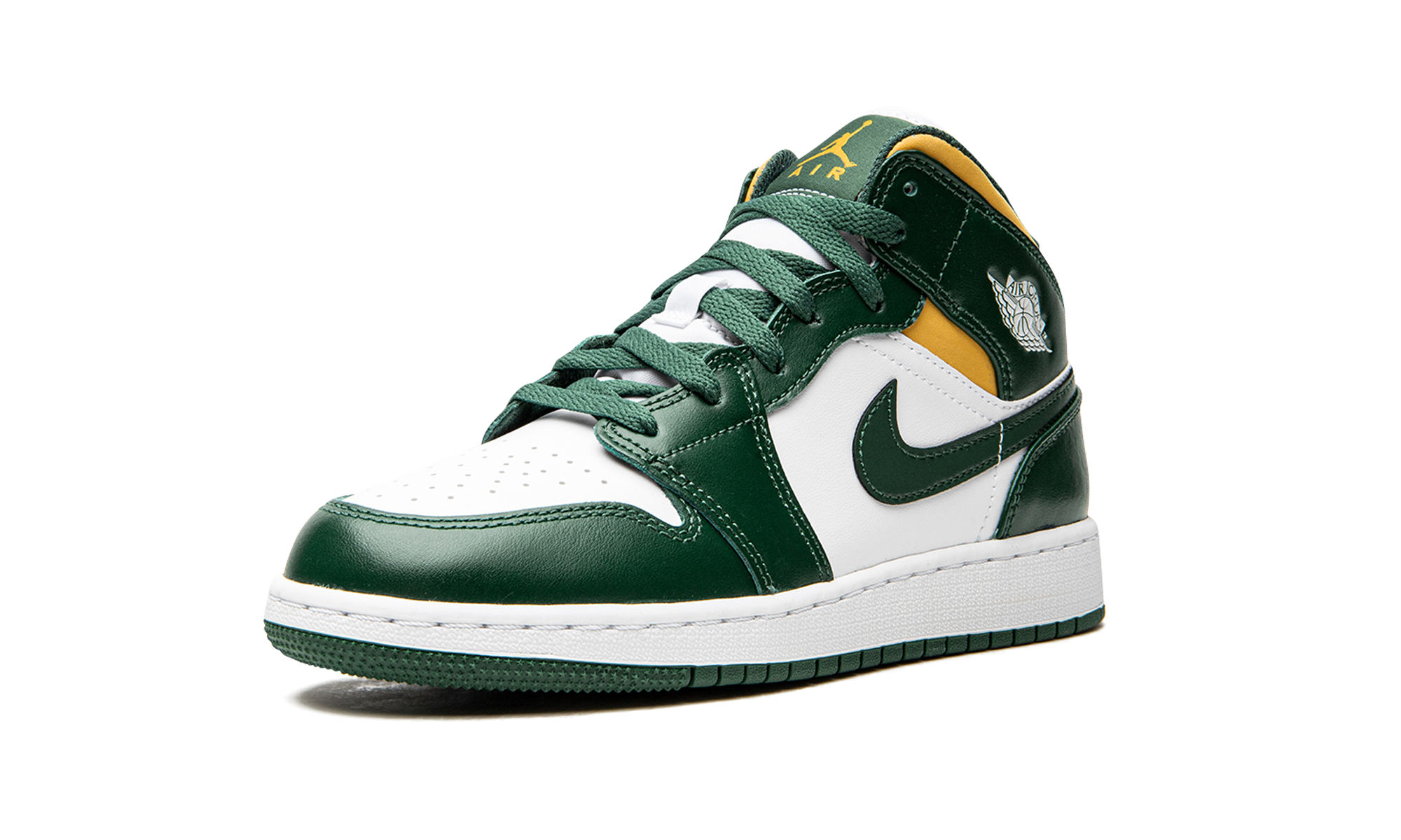 Air Jordan 1 Mid GS "Sonics" 554725 371