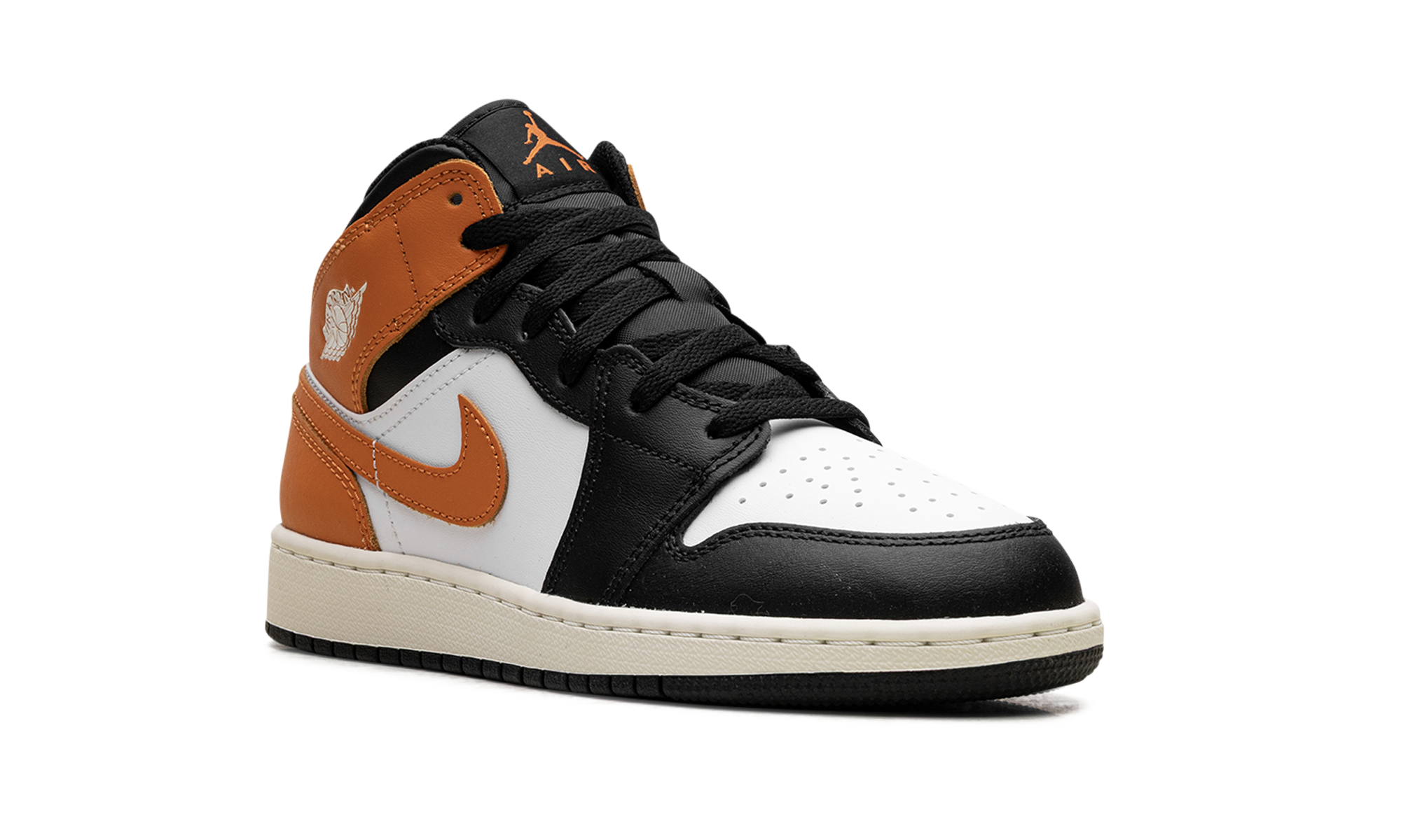 Air Jordan 1 Mid GS "Starfish Black Toe" DQ8423 801