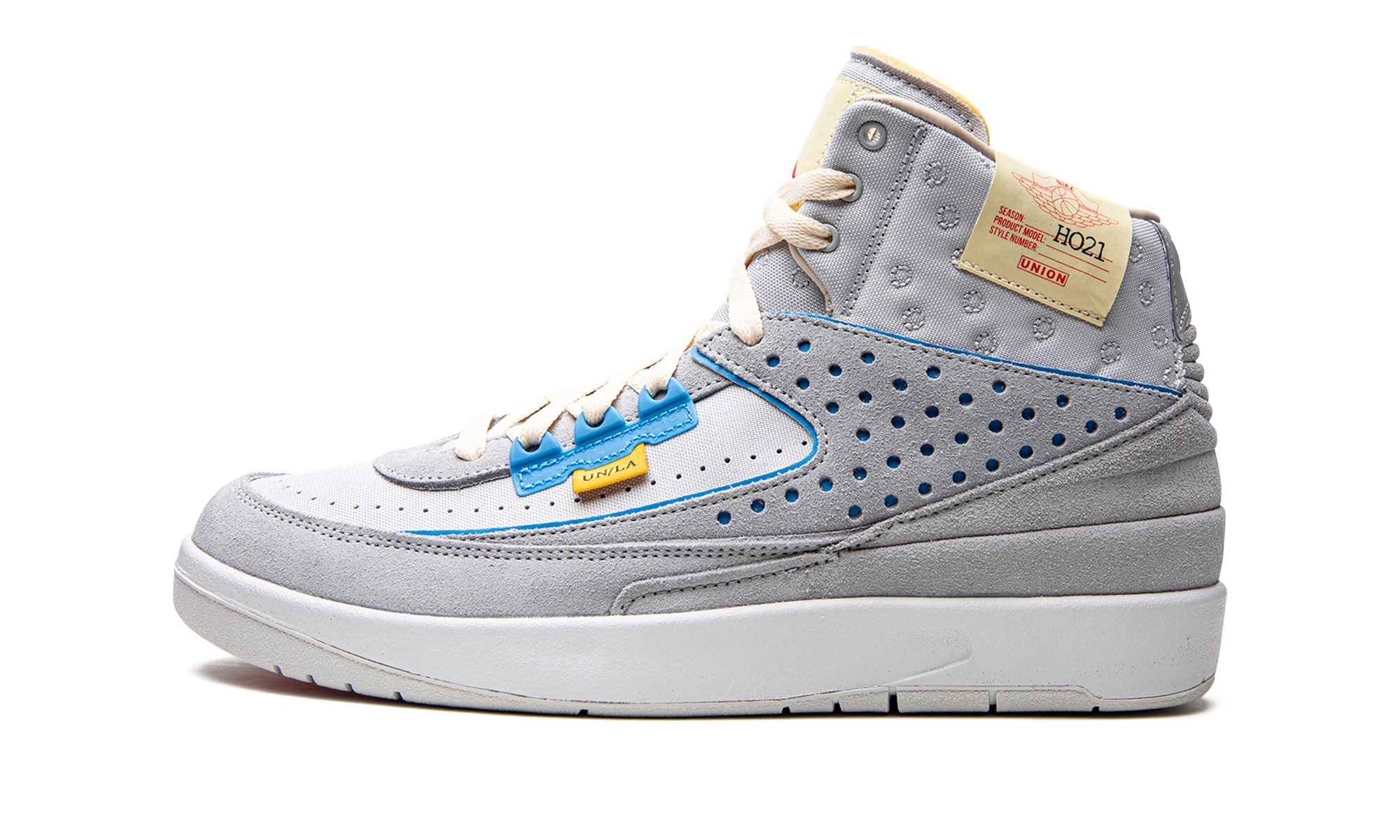 Air Jordan 2 High SP "Union LA - Grey Fog" DN3802 001
