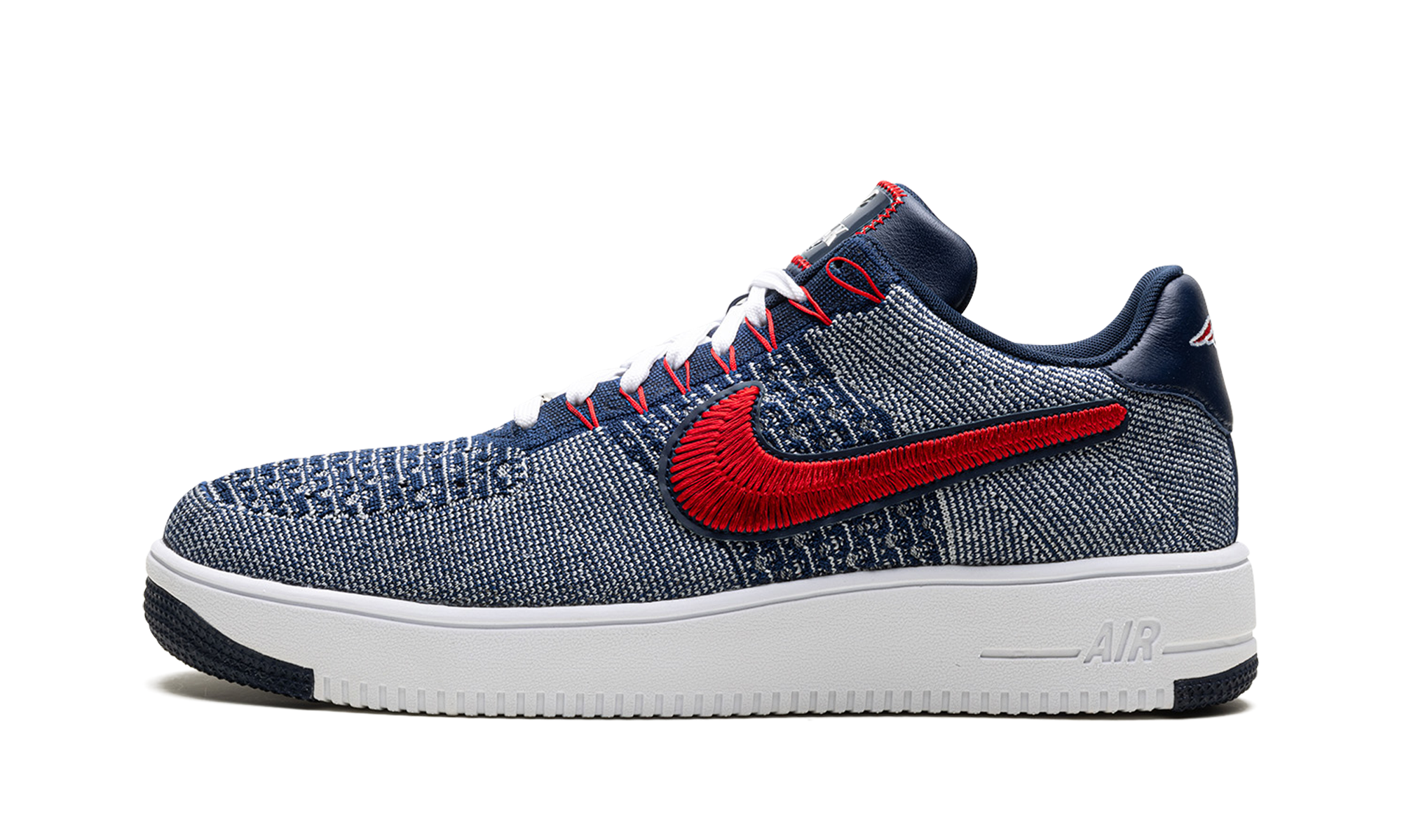 Air Force 1 Ultra Flyknit Low "Patriots Robert Kraft Wolf Grey" FV4079 012
