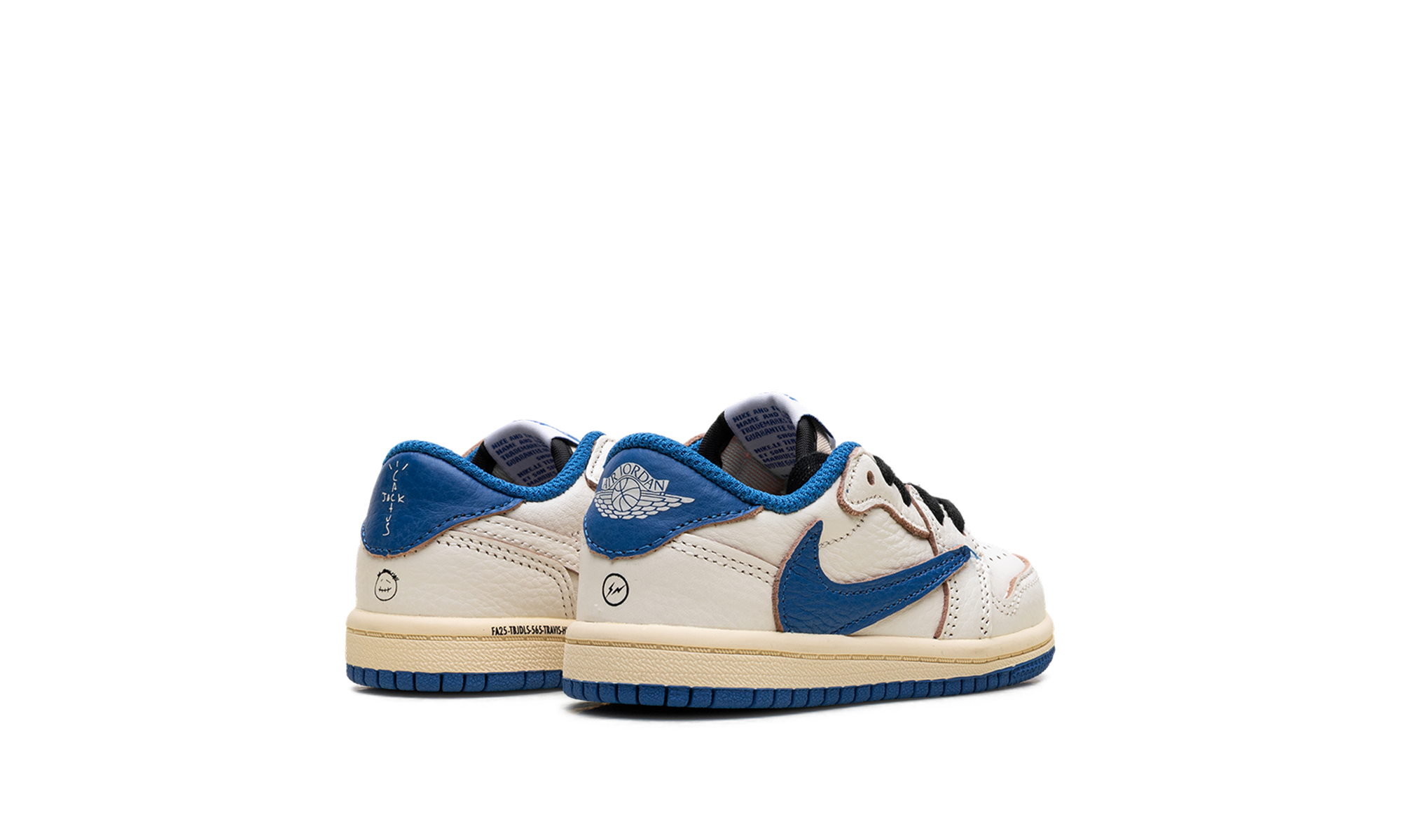 Air Jordan 1 Low TD "Travis Scott - Fragment - Sail" DO5441 104