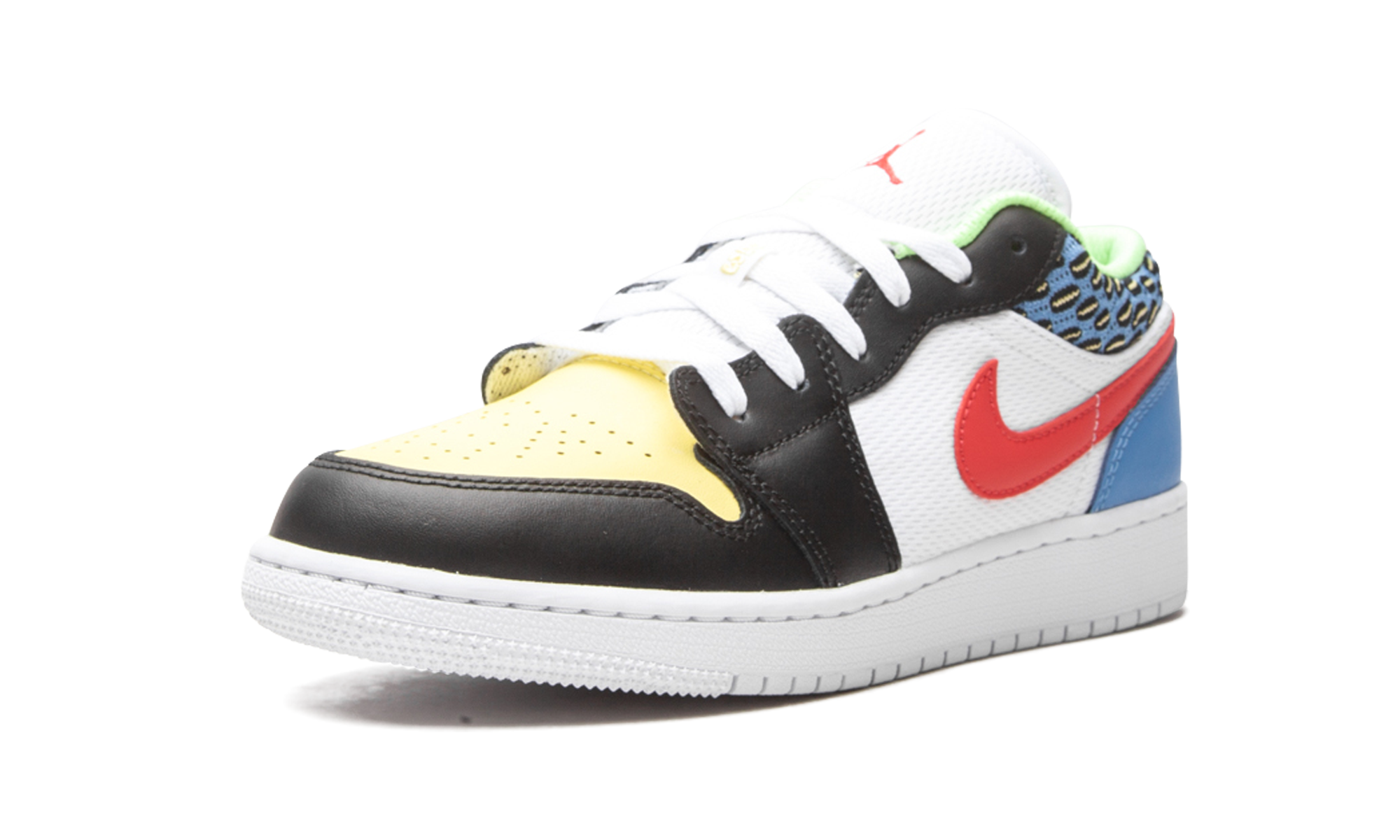Air Jordan 1 Low GS "White Mesh / Multicolor" DH5927 006