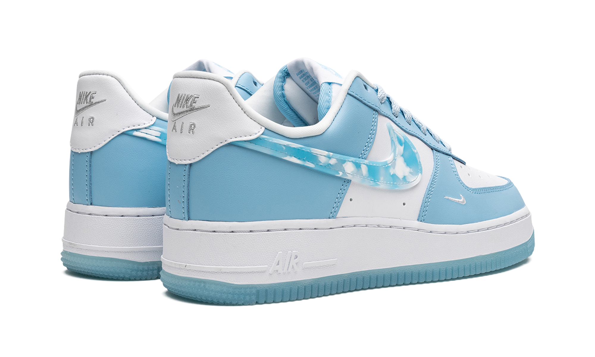 AIR FORCE 1 '07 LX MNS WMNS "Nail Art White Blue" DX2937 100