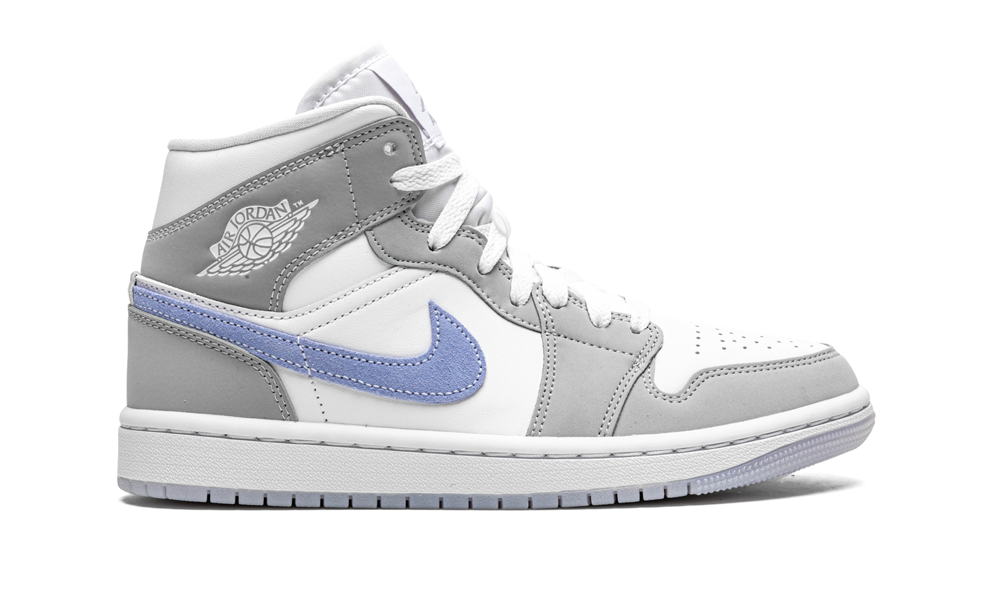 AIR JORDAN 1 MID WMNS "Grey Blue" BQ6472 105