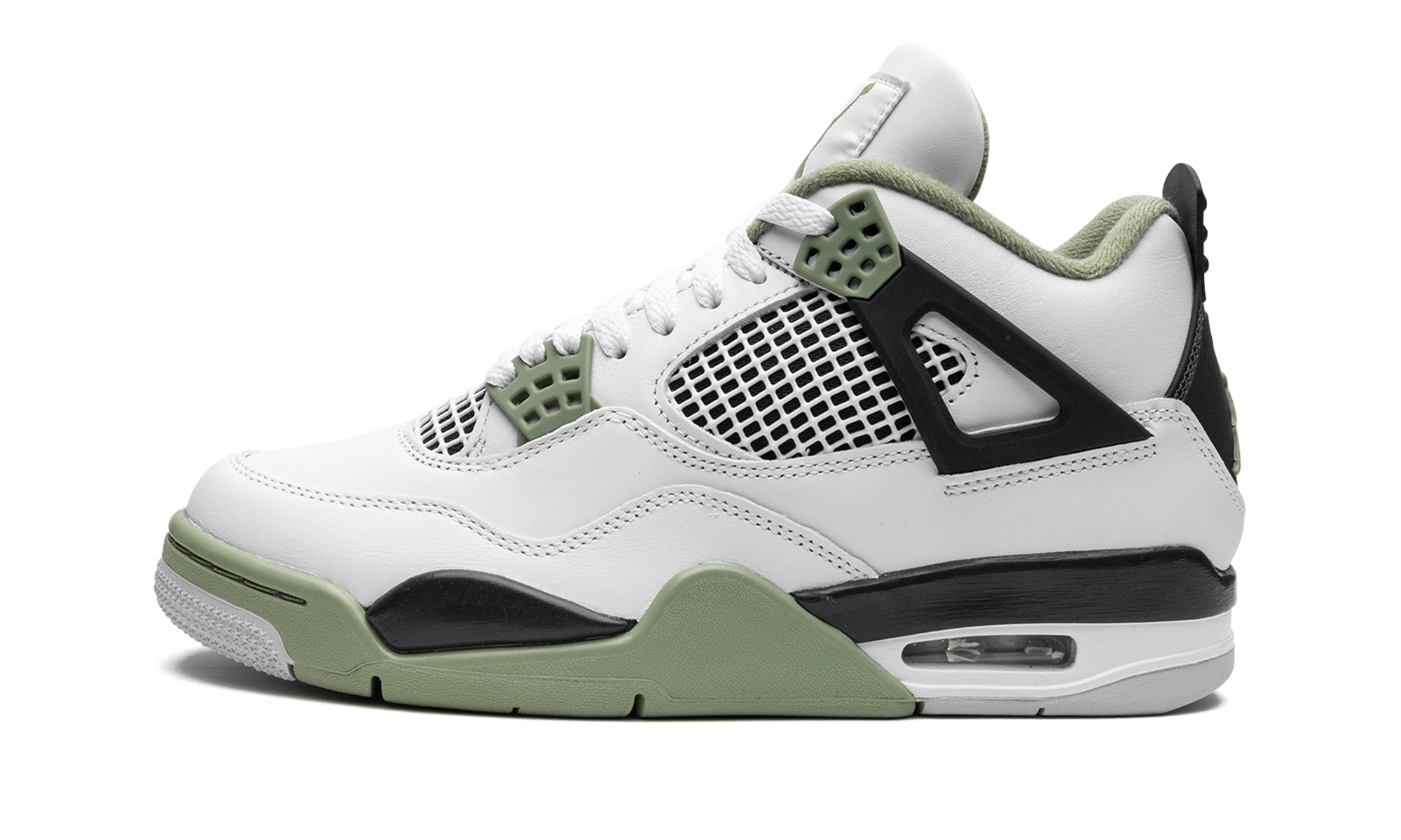 Air Jordan 4 Retro WMNS "Seafoam Oil Green" AQ9129 103