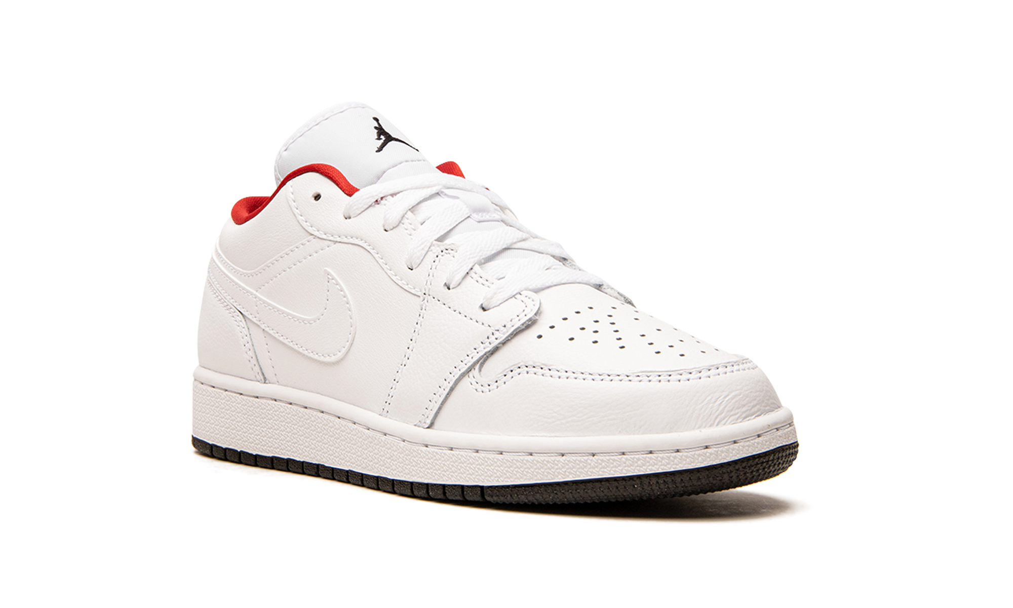 Air Jordan 1 Low GS "White / Red" 553560 164