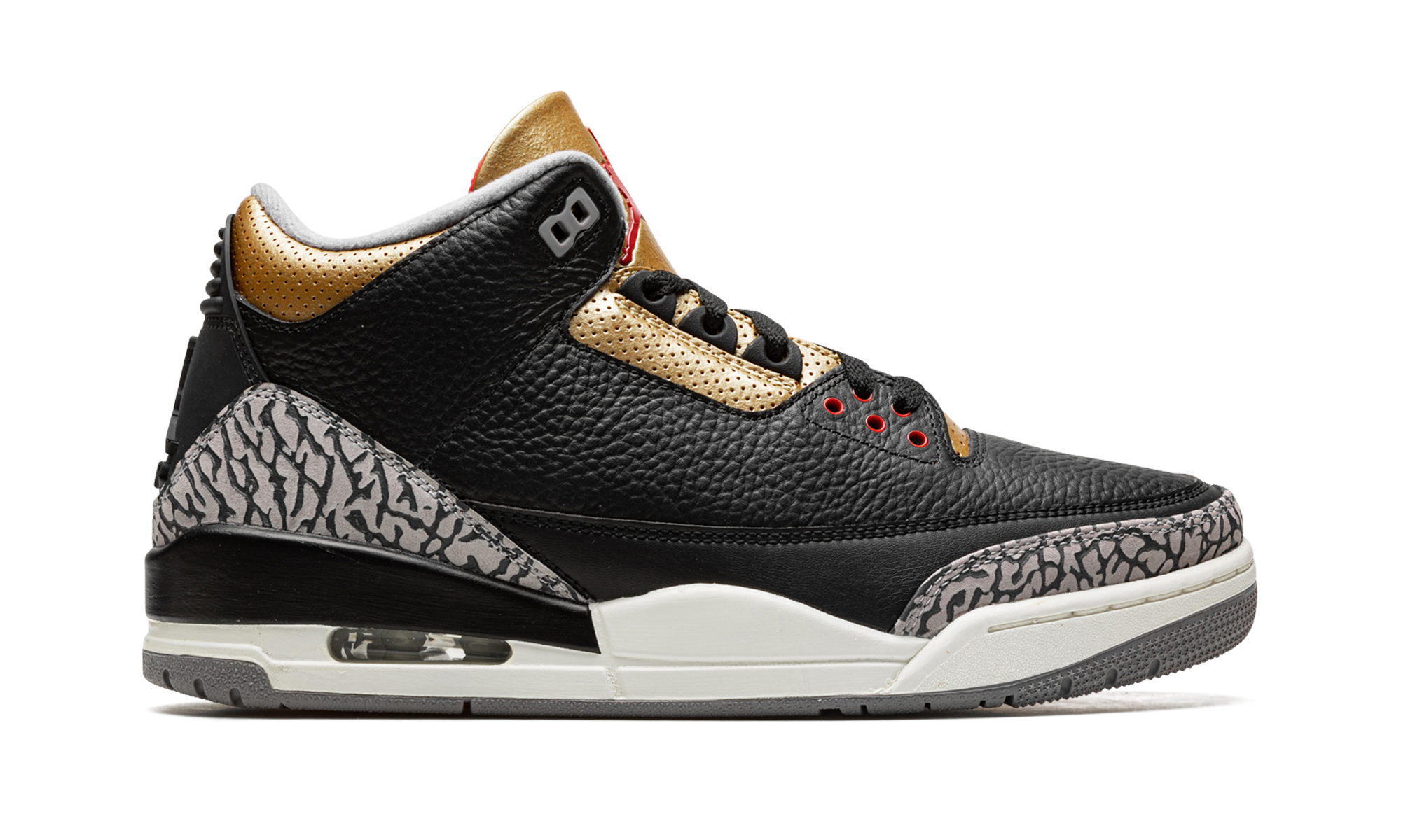 AIR JORDAN 3 WMNS "Black Cement Gold" CK9246 067