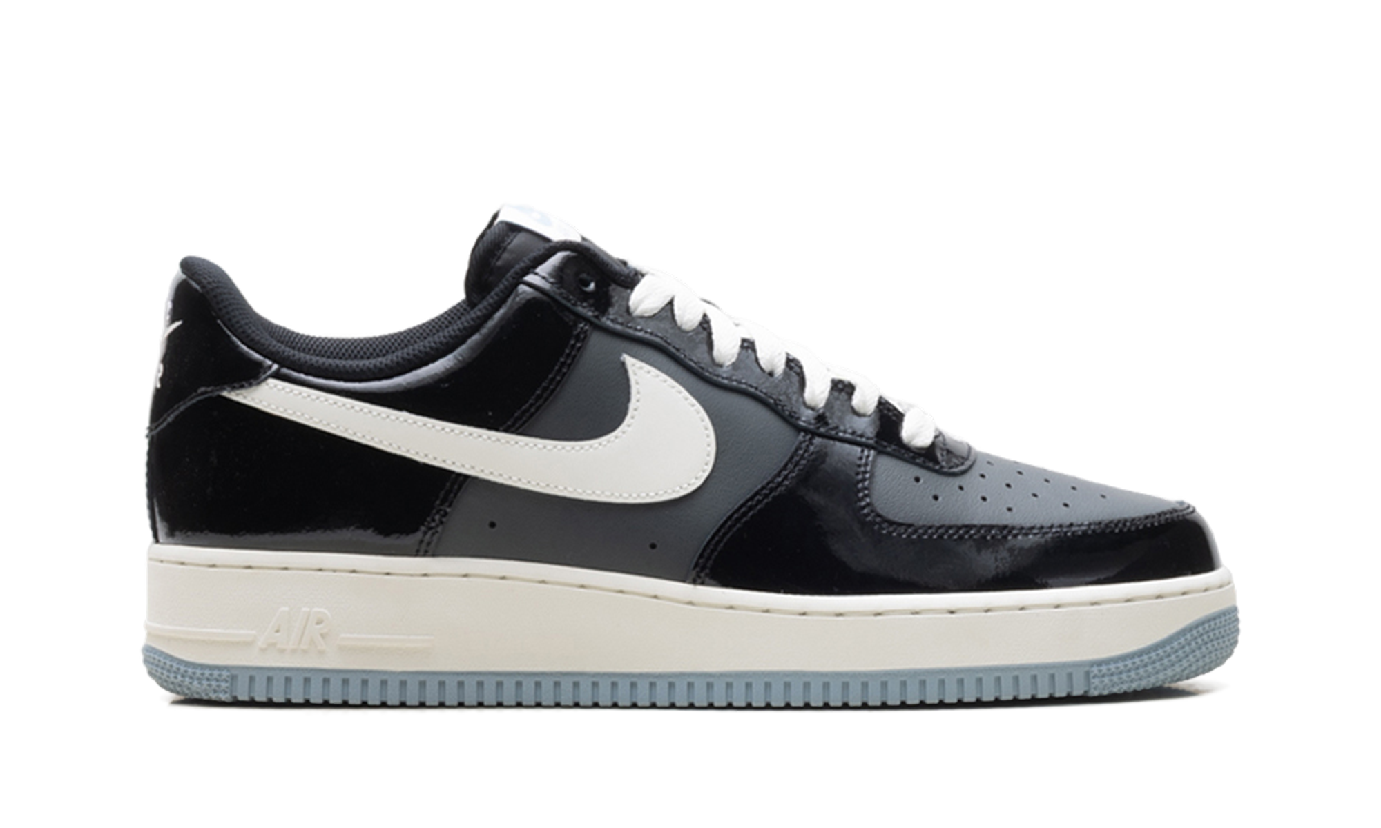 Air Force 1 Low "Black Iron Grey Patent" IB7676 001