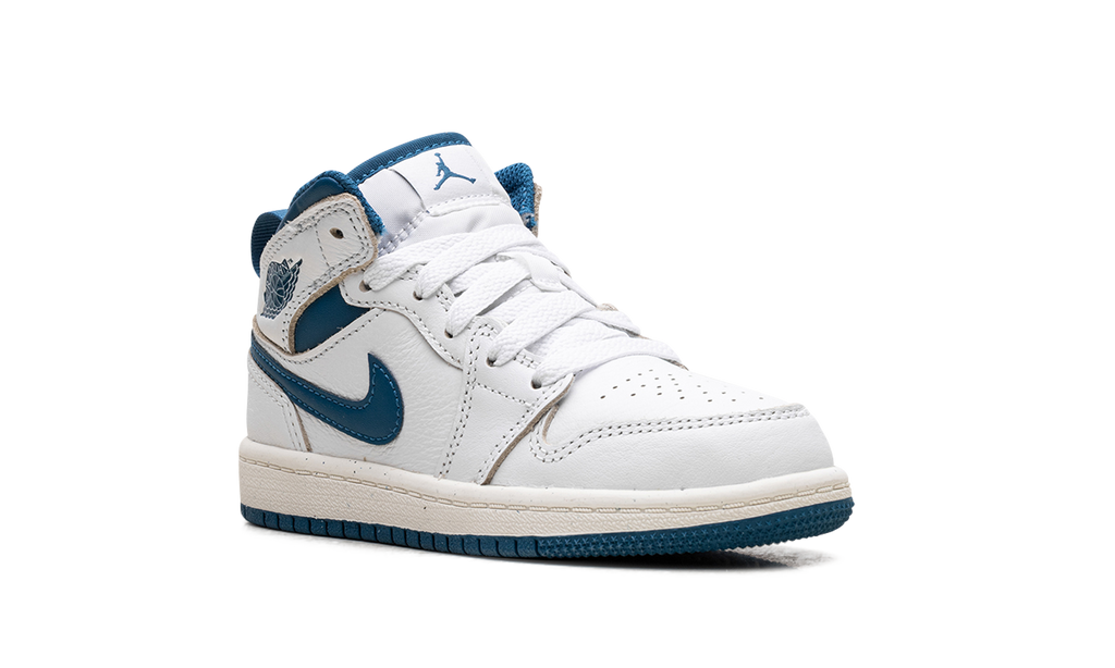 Air Jordan 1 Mid SE PS "INDUSTRIAL BLUE" FN7493 141