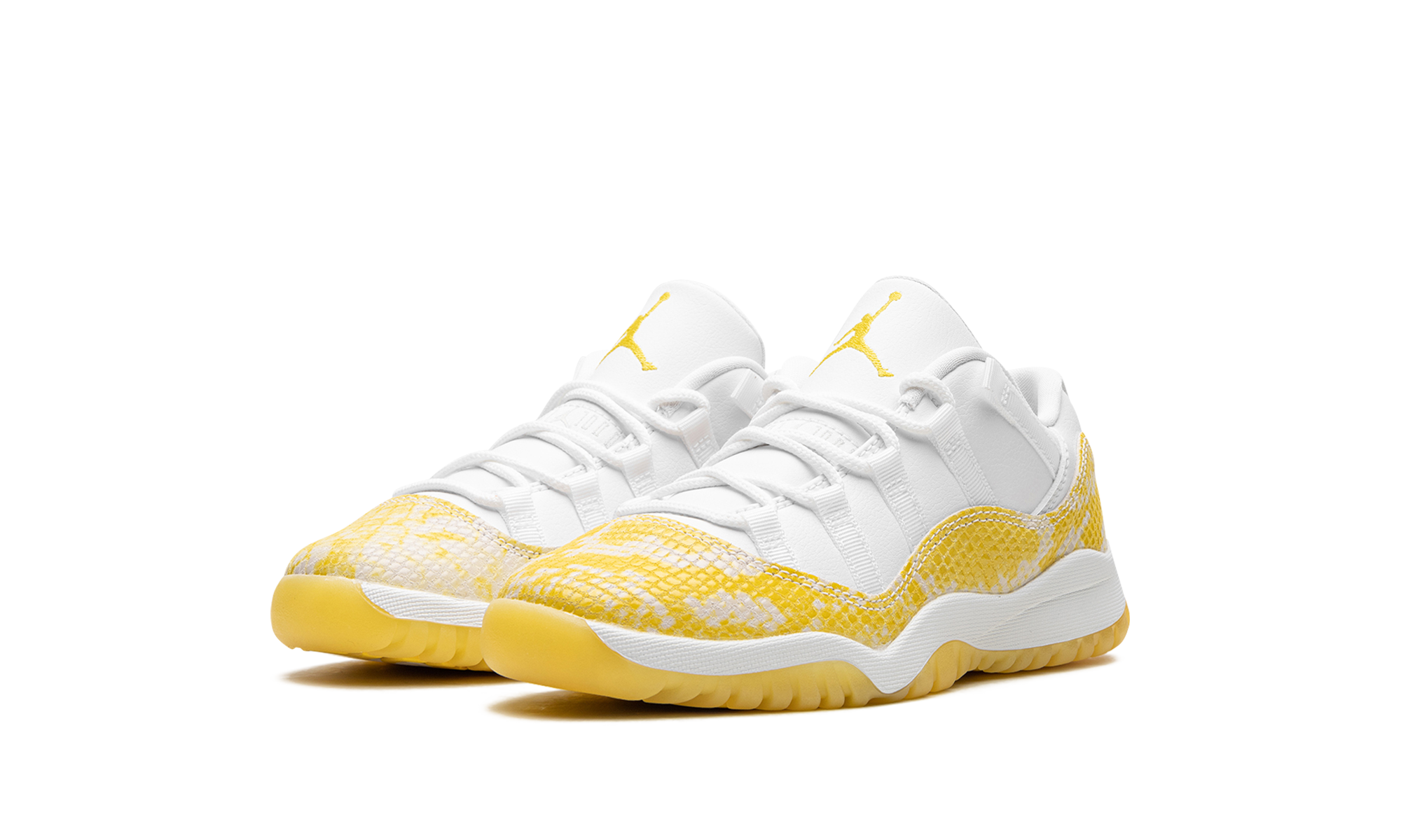 Air Jordan 11 Low PS "Yellow Snakeskin" 580522 107