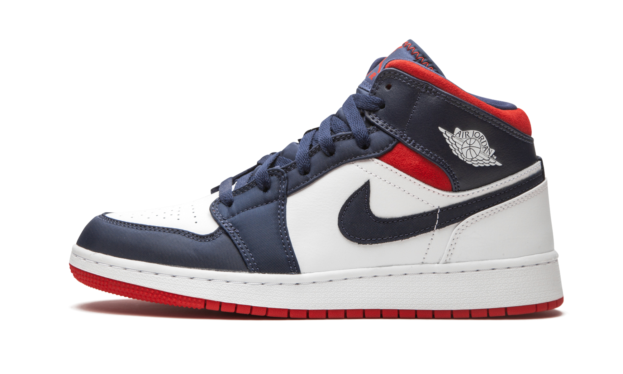 Air Jordan 1 Mid SE GS "USA" BQ6931 104