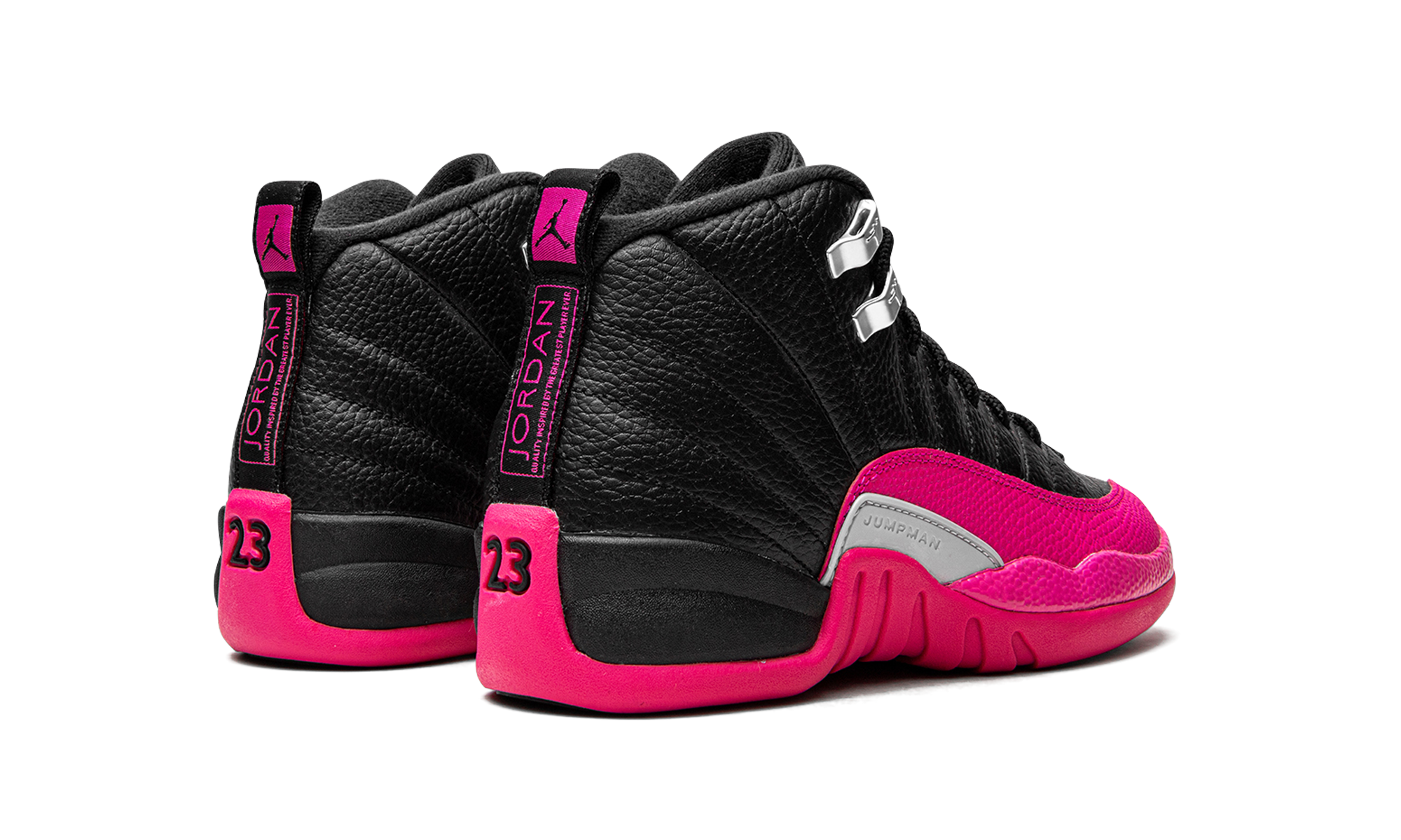 Air Jordan 12 Retro GS "Black Pink" 510815 026