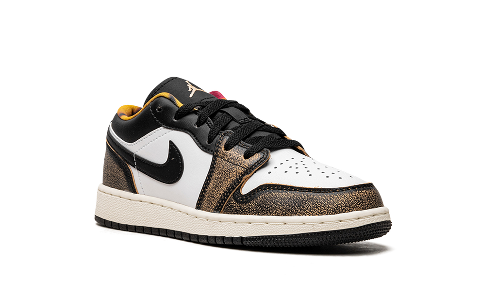 Air Jordan 1 Low SE GS "Wear Away Yellow" DQ8421 001