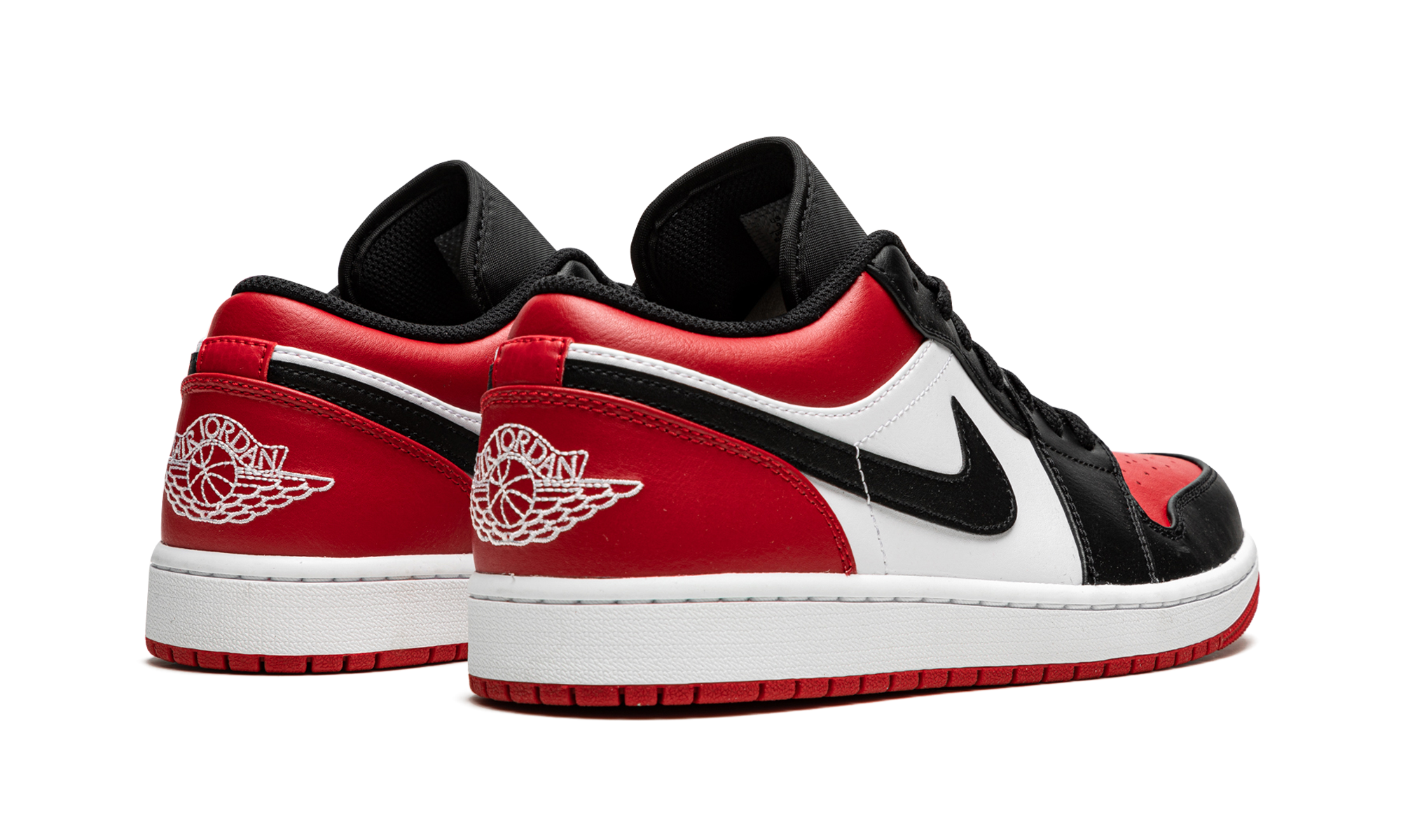 Air Jordan 1 Low "Bred Toe" 553558 612