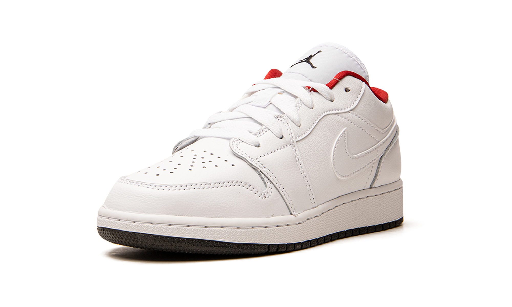 Air Jordan 1 Low GS "White / Red" 553560 164