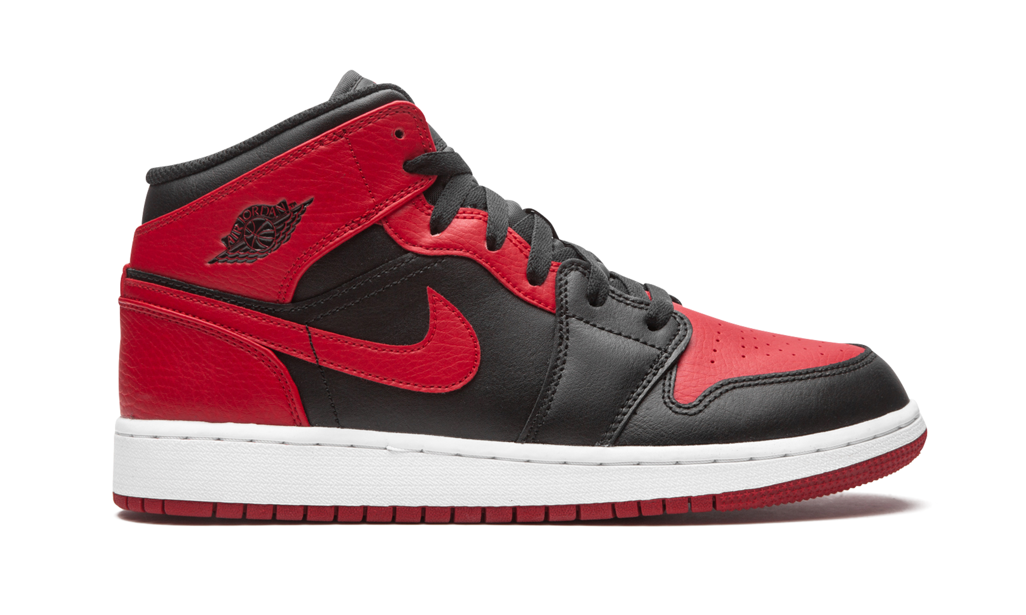 Air Jordan 1 Mid GS "Banned 2020" 554725 074