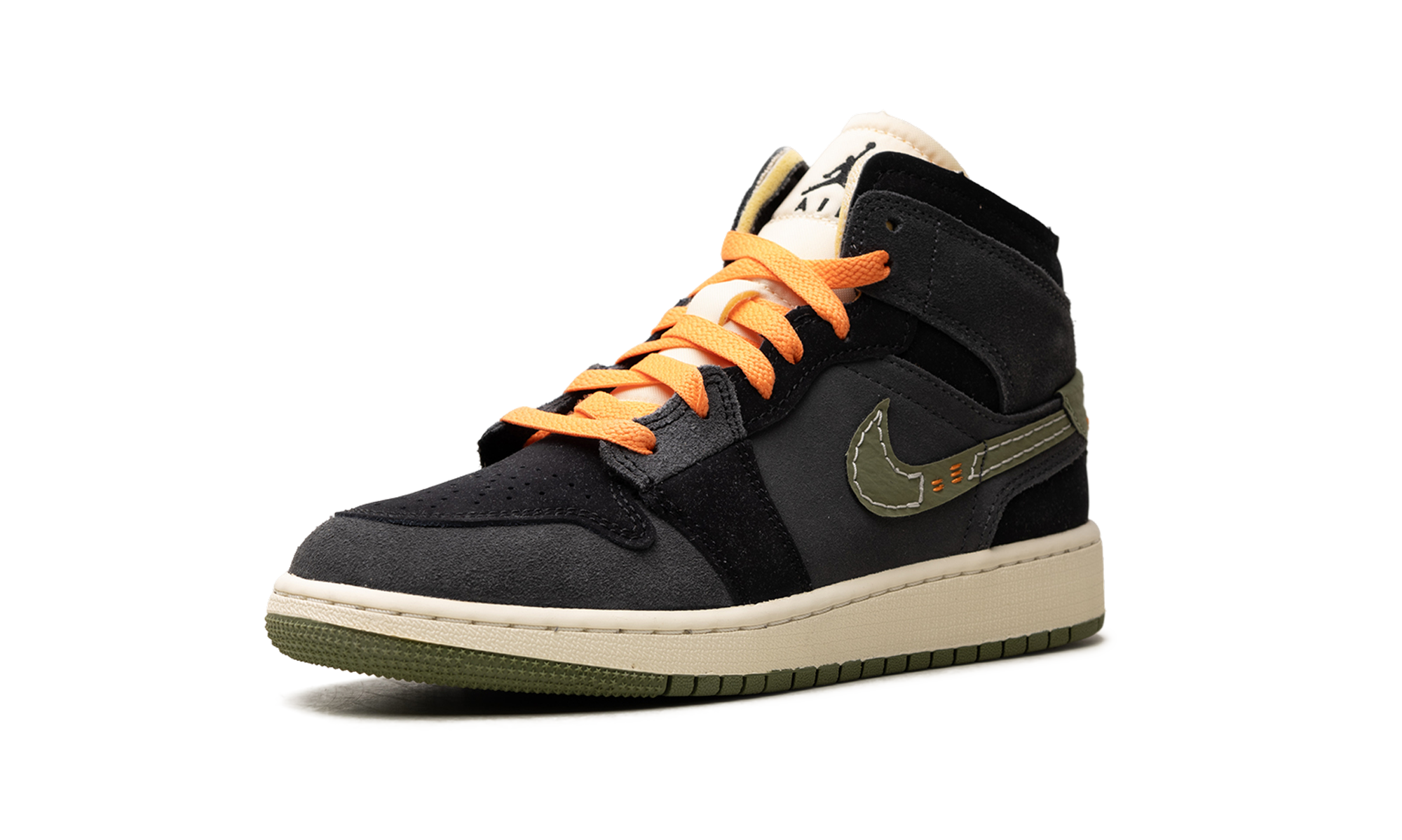 Air Jordan 1 Mid SE GS "Craft Anthracite Light Olive" FD5847 003