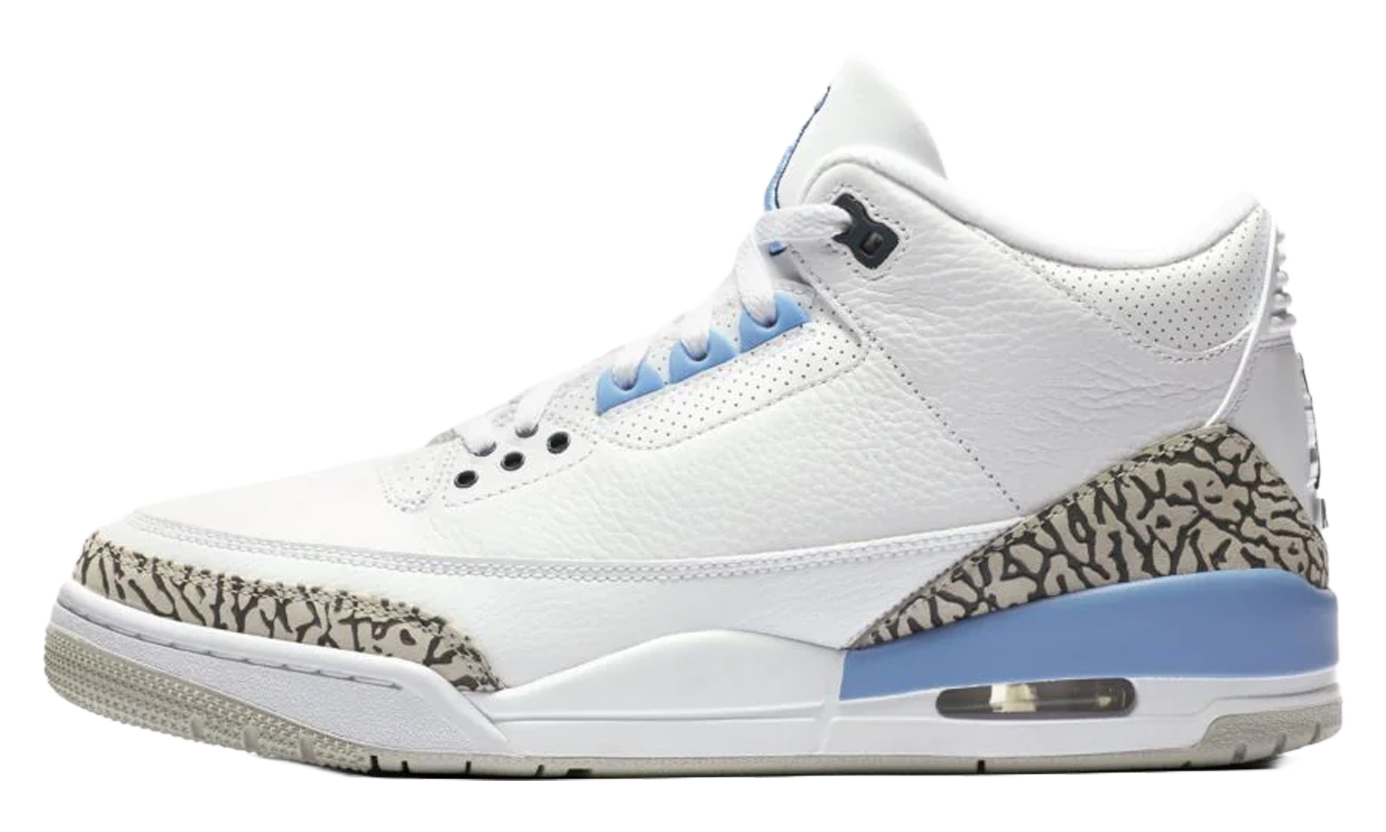 Jordan 3 "UNC Tarheels PE" AJ3 838936