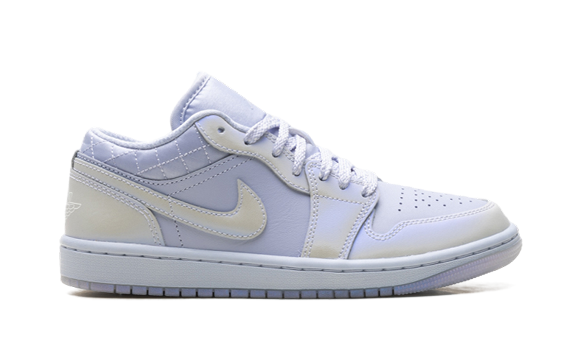 Air Jordan 1 Low SE Wmns "Ghost Pearlized Quilt" IM5129 010