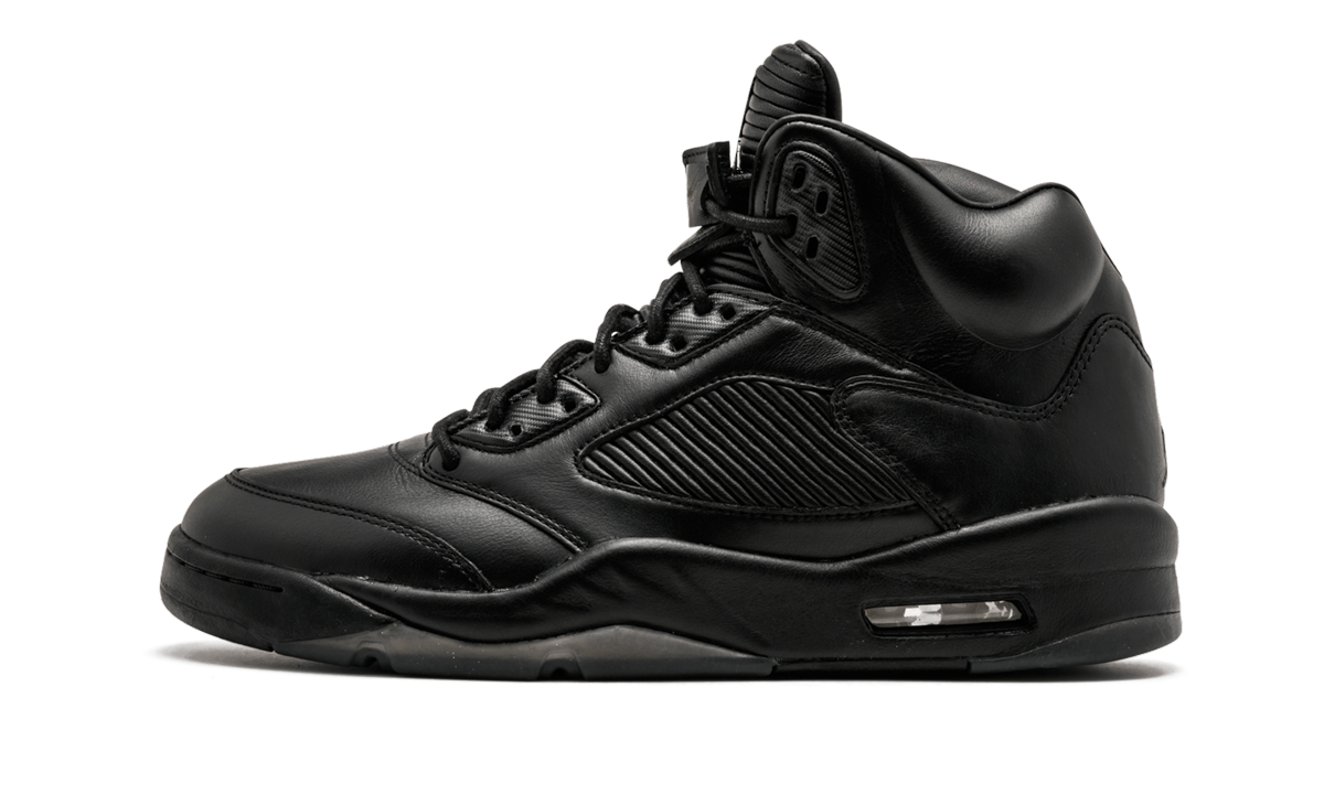 Air Jordan 5 Retro Prem "Black" 881432 010