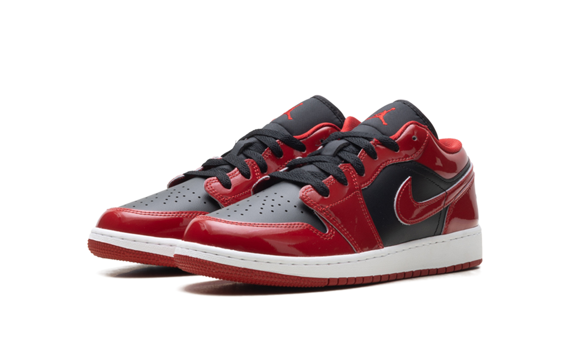 Air Jordan 1 Low SE GS "Patent Bred" HV4396 006