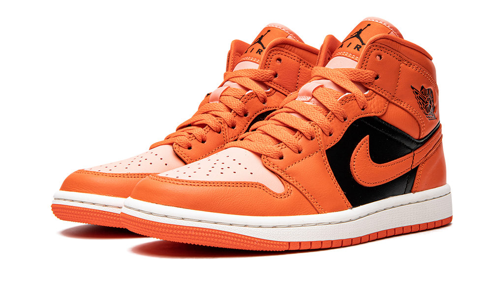 AIR JORDAN 1 MID SE WMNS "Orange / Black" DM3381 600