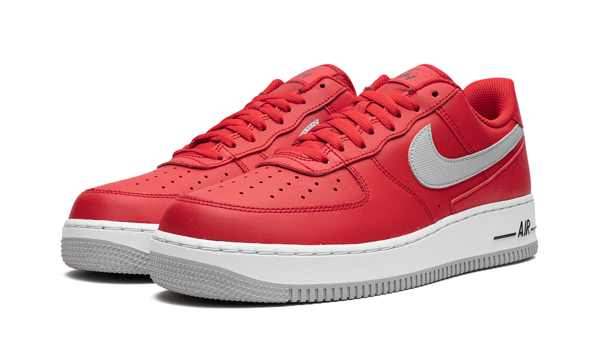 Air Force 1 Low Technical Stitch "University Red Light Smoke Grey" DD7113 600
