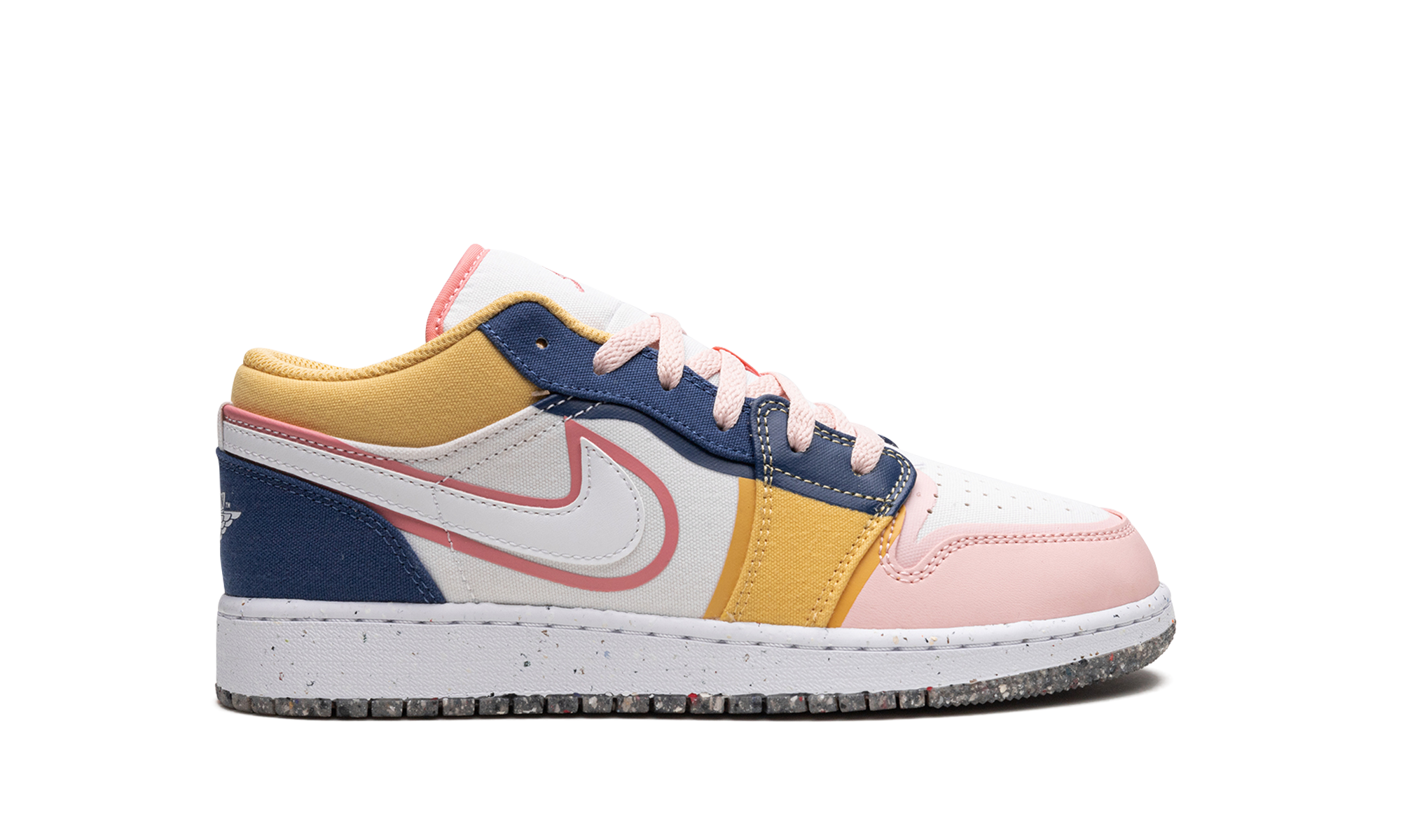 Air Jordan 1 Low SE GS "Multicolor Canvas" DV1323 100