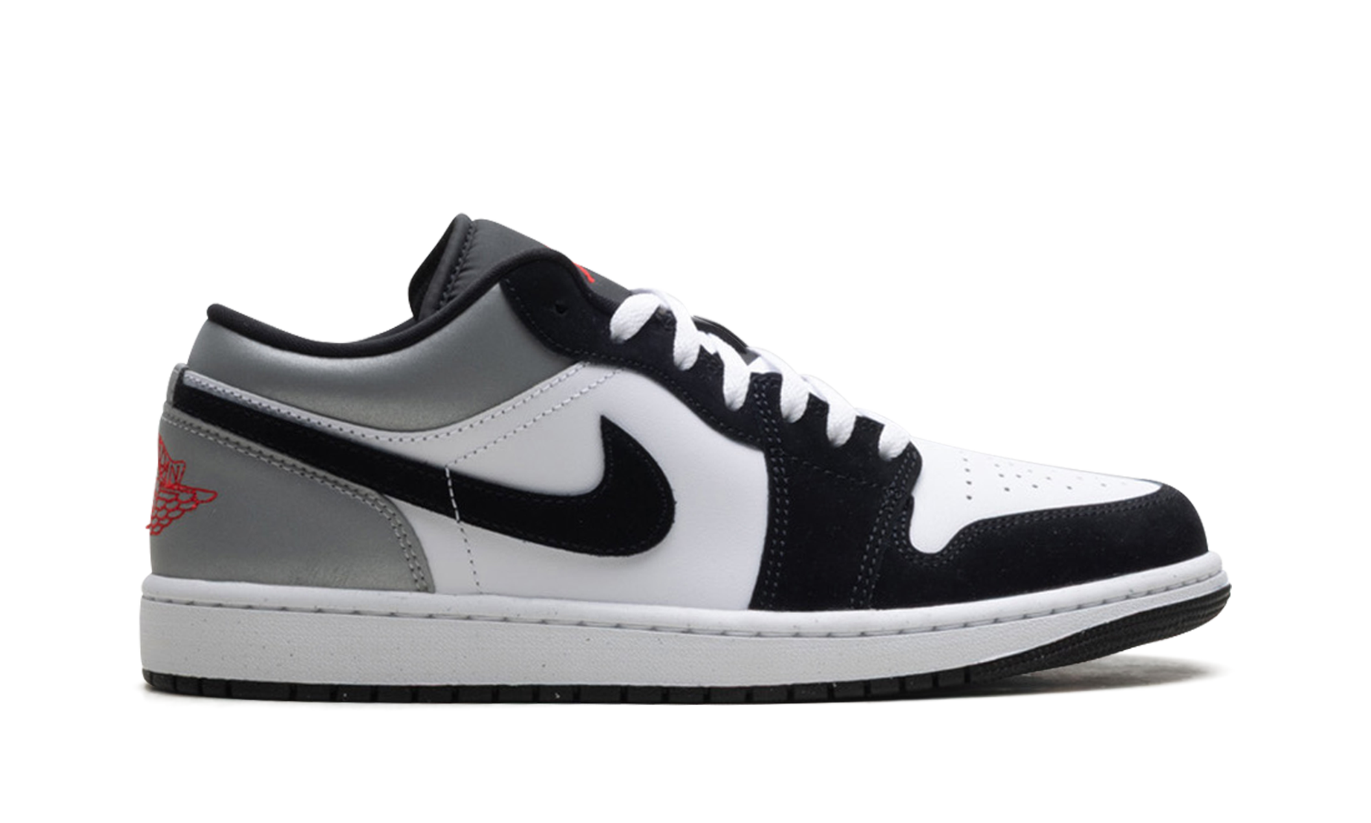 Jordan 1 Low SE "White Fire Red Black Matte Silver" HF3148 106