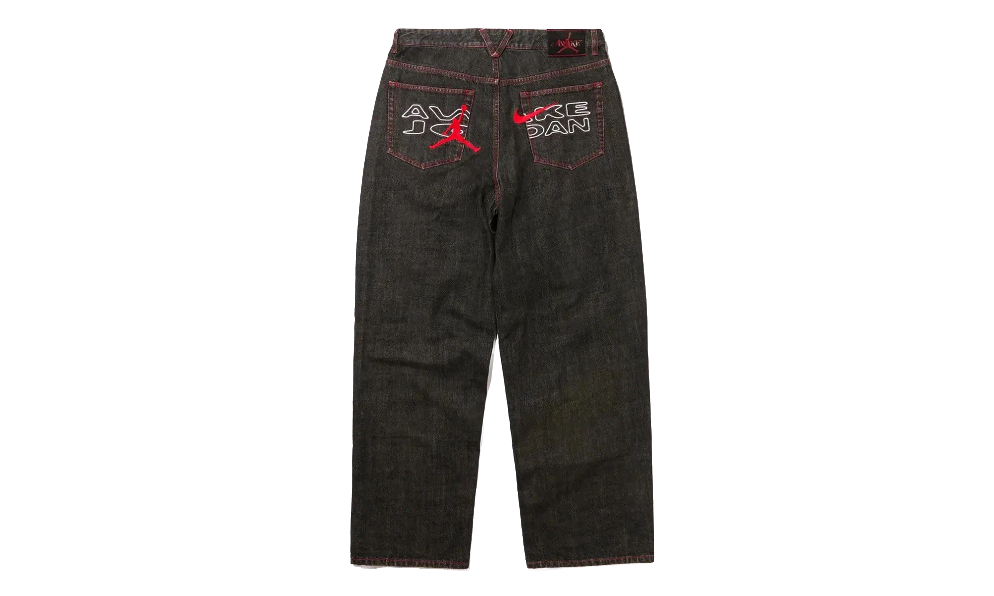 Awake x Jordan 5 Washed Denim Pants "Black Denim" IB7298-010
